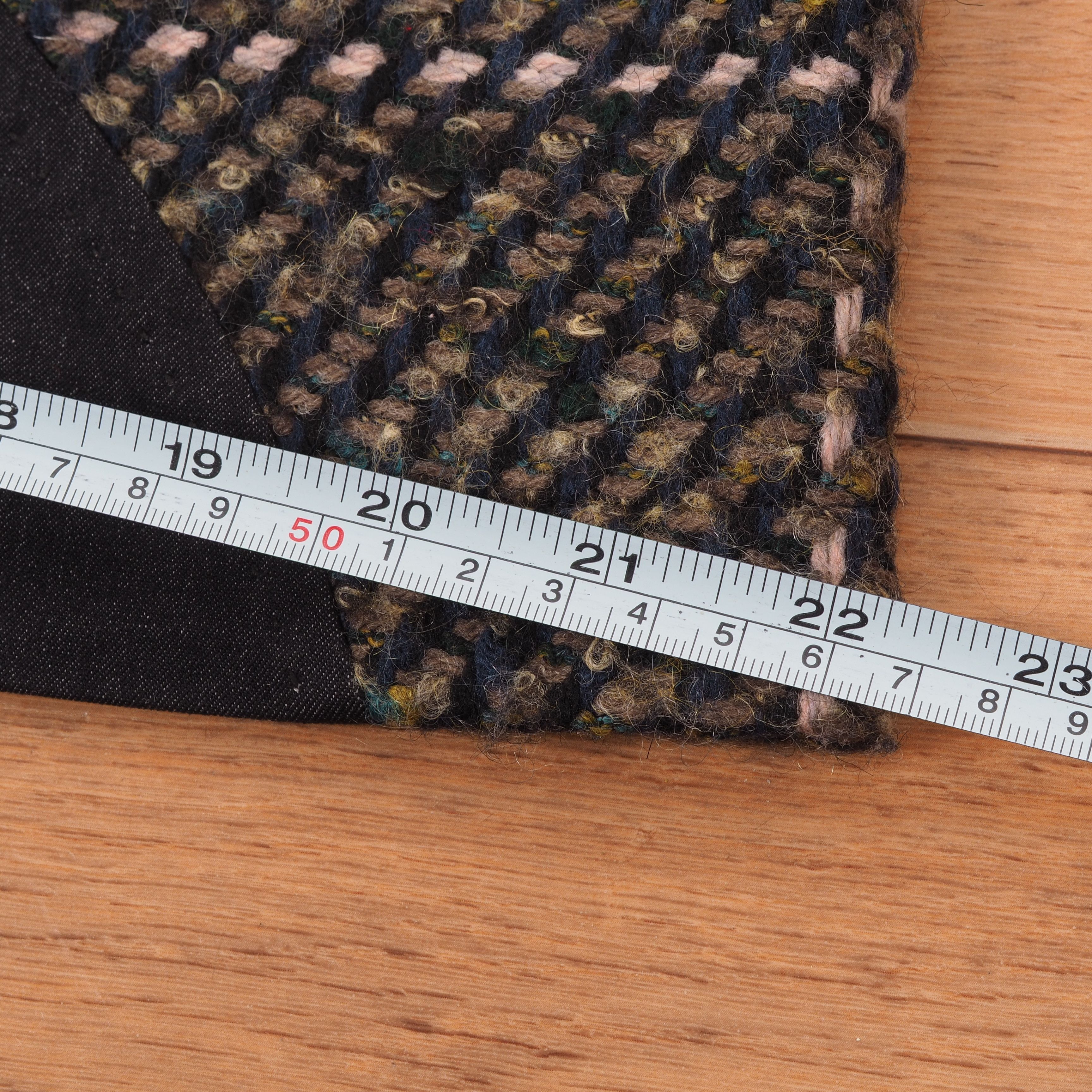 Designer × Other Save The Queen Women's Patchwork Tweed Short Mini Skirt Size 28" / US 6 / IT 42 - 10 Thumbnail
