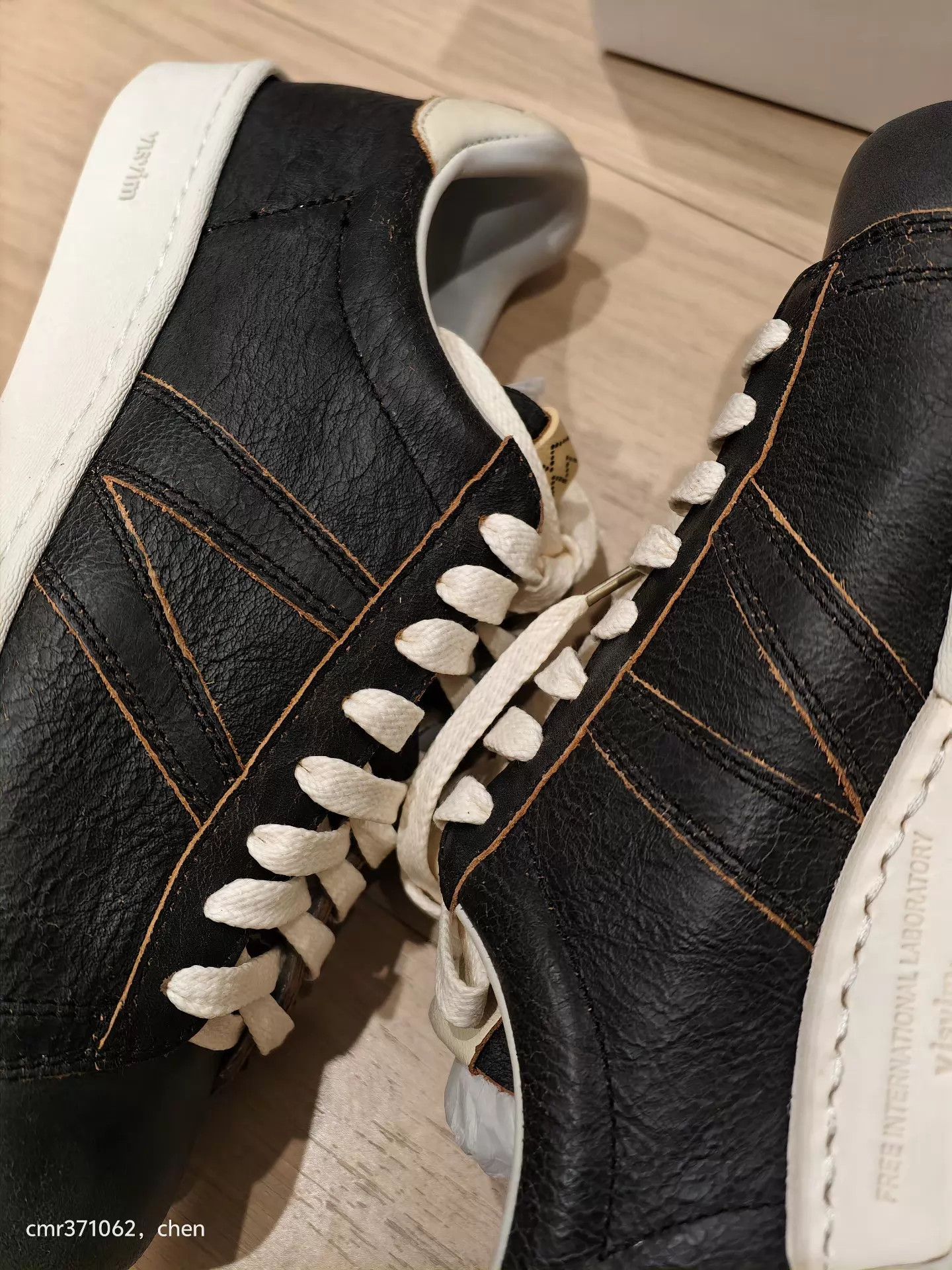 Visvim Visvim 21AW Corda Folk Blk Sz8 Ital Veg Calf Shoes Size US 8 / EU 41 - 3 Thumbnail