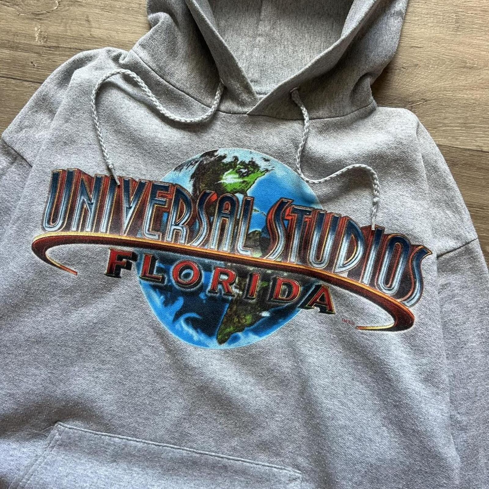 Other Vintage 90’s Universal Studios Grey Hoodie Sweatshirt size L Size US L / EU 52-54 / 3 - 3 Thumbnail