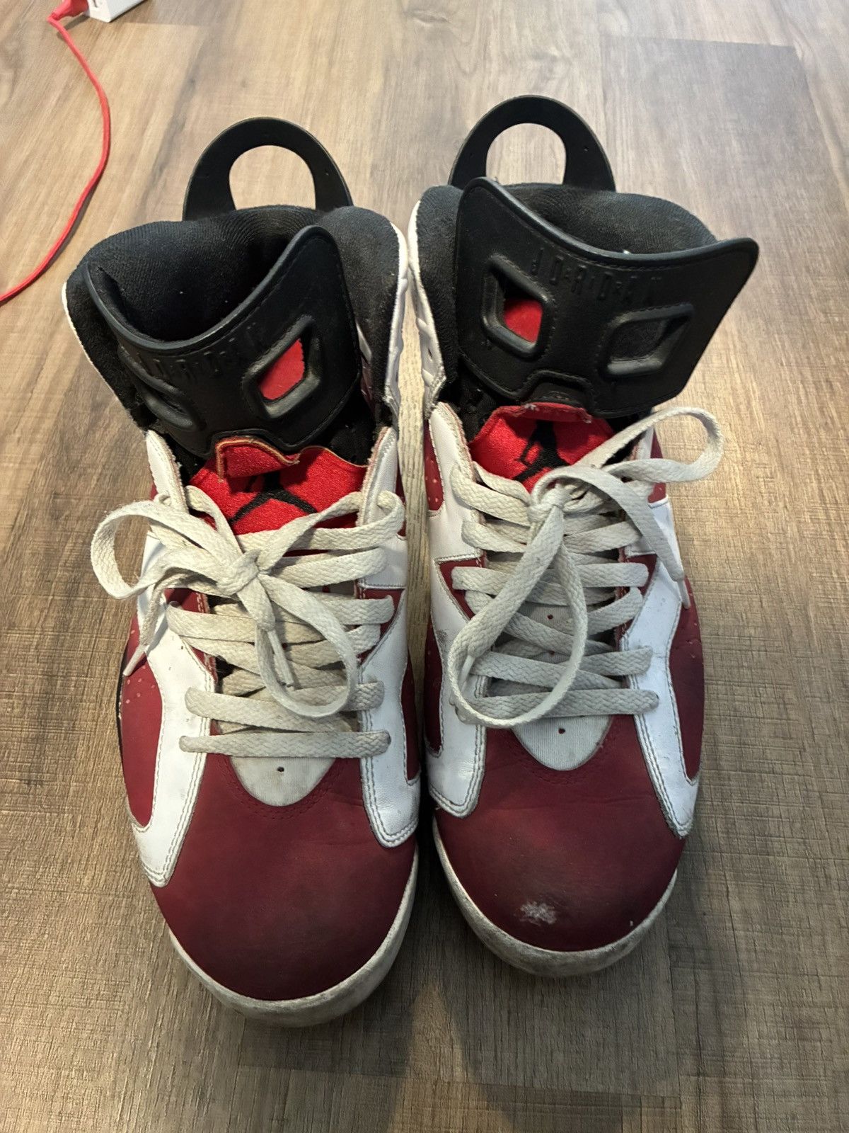Jordan Brand 2012 jordan 6 carmine Size US 12 / EU 45 - 3 Thumbnail