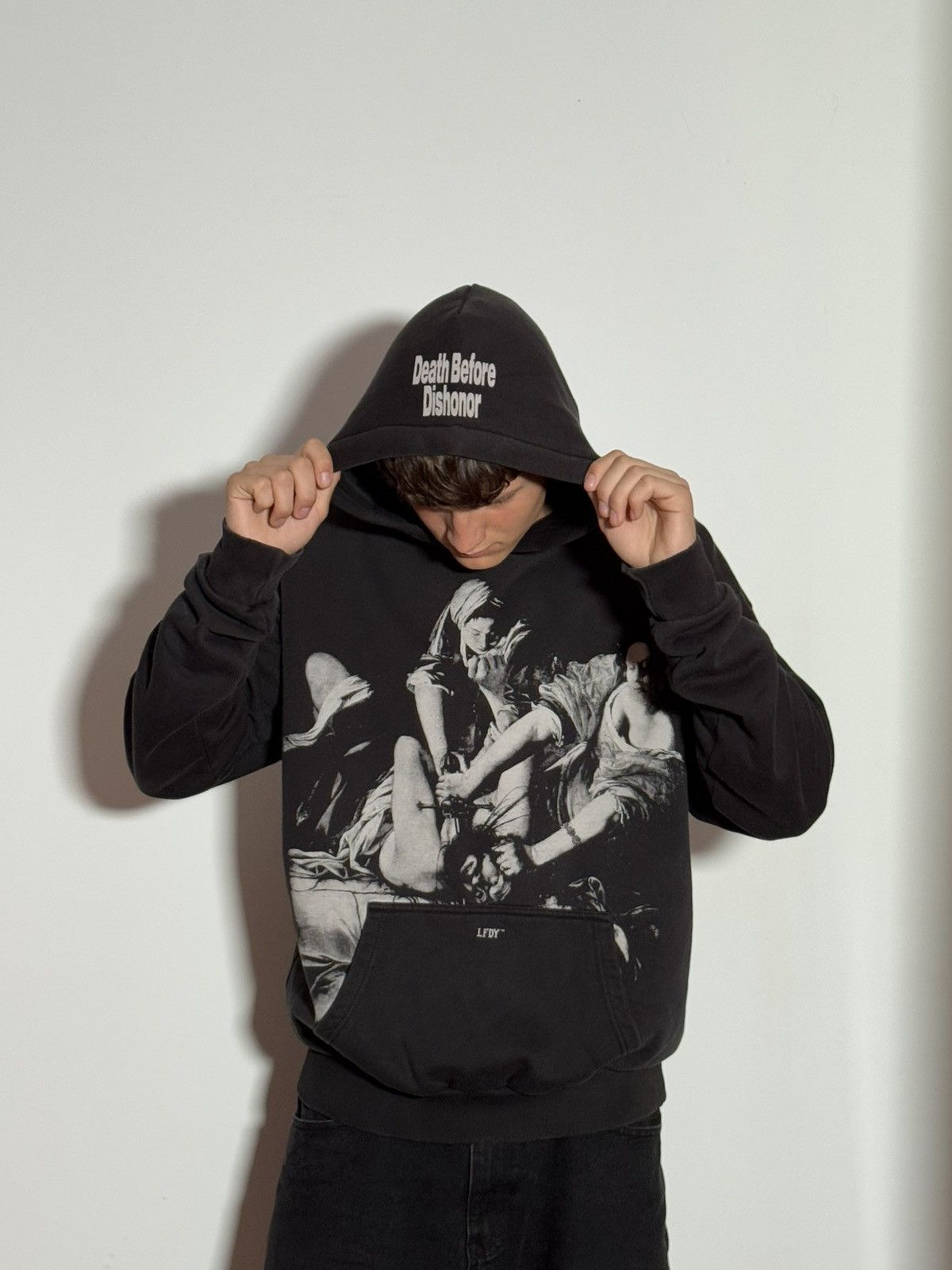LFDY LFDY Lfdy Death Before Dishonor Avant Garde Rare Hoodie Size US S / EU 44-46 / 1 - 1 Thumbnail