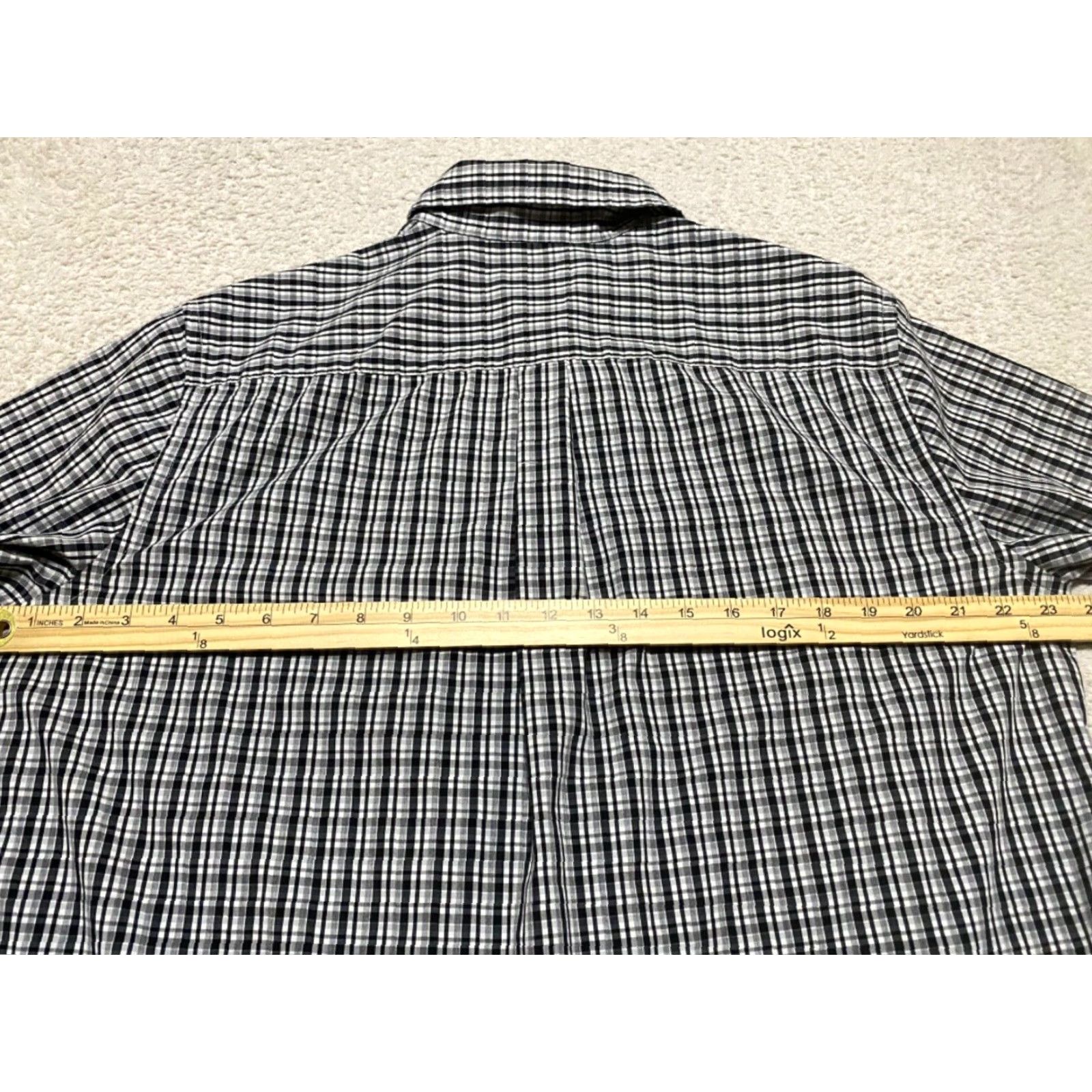 Chaps Chaps Ralph Lauren Mens Large Shirt Multicolor Plaid Long Sleeve Button-Down Casual Cotton, Polyester, Spandex Button-Up Size US L / EU 52-54 / 3 - 7 Thumbnail
