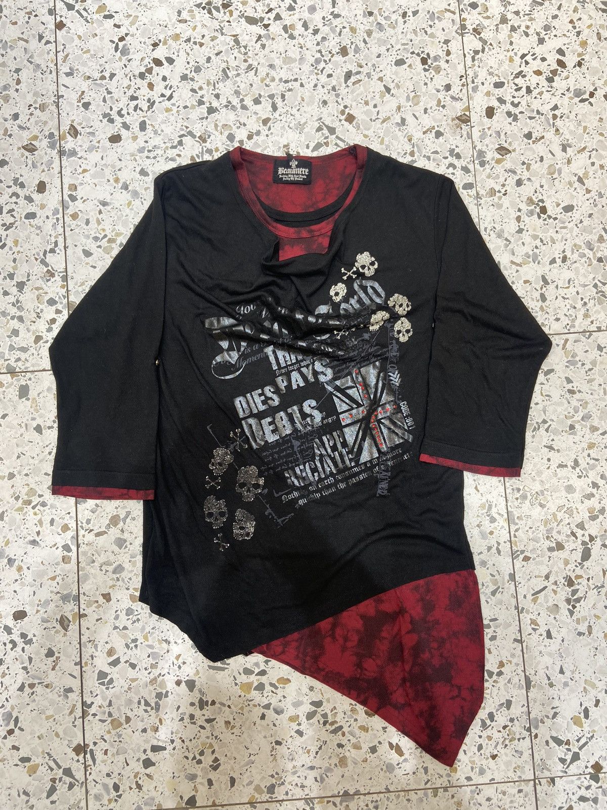 If Six Was Nine Beaumere punk skulls ifsixwasnine style long sleeve Size M / US 6-8 / IT 42-44 - 1 Thumbnail