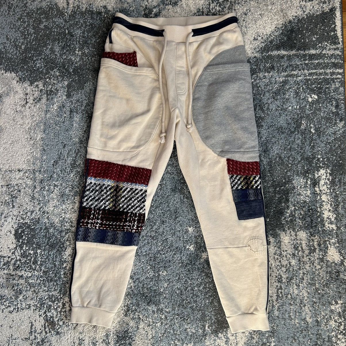 Kith AUTUMN WiNTER 2018 KNiT PATCHWORK ASHFORD PANTS SWEATPANTS Size US 32 / EU 48 - 3 Thumbnail