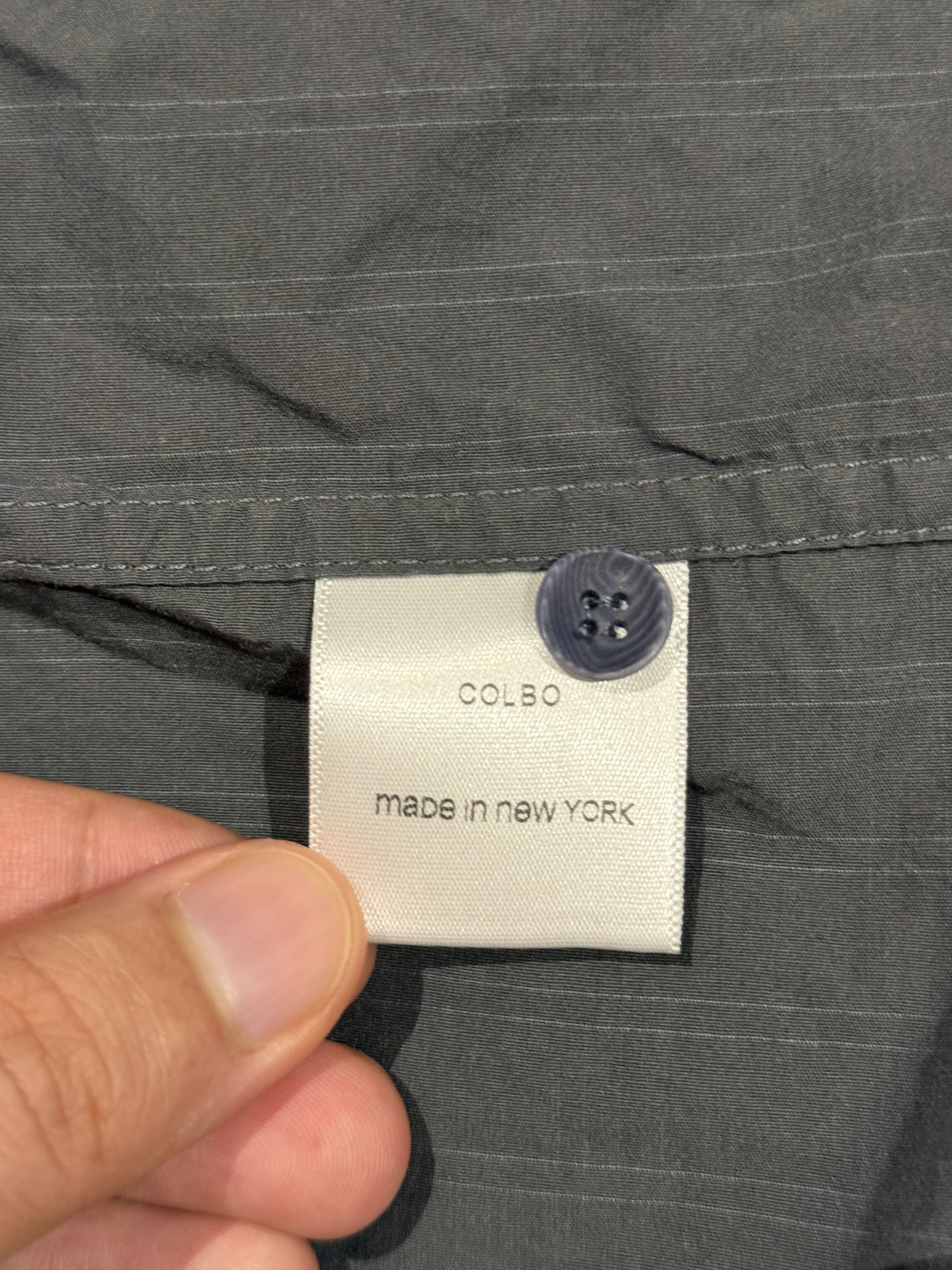 Colbo 💚 18/22 Colbo NYC Office Shirt Blue Stripe Medium NEW Size US M / EU 48-50 / 2 - 12 Thumbnail