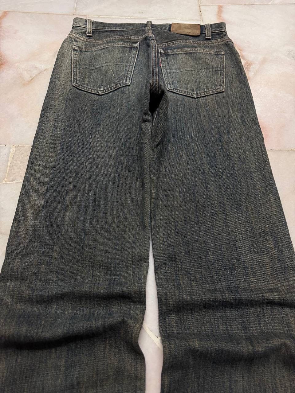 If Six Was Nine VINTAGE GOLD RUSH FADE RUSTY WIDE DARK JEANS JAPAN Size US 28 / EU 44 - 13 Thumbnail