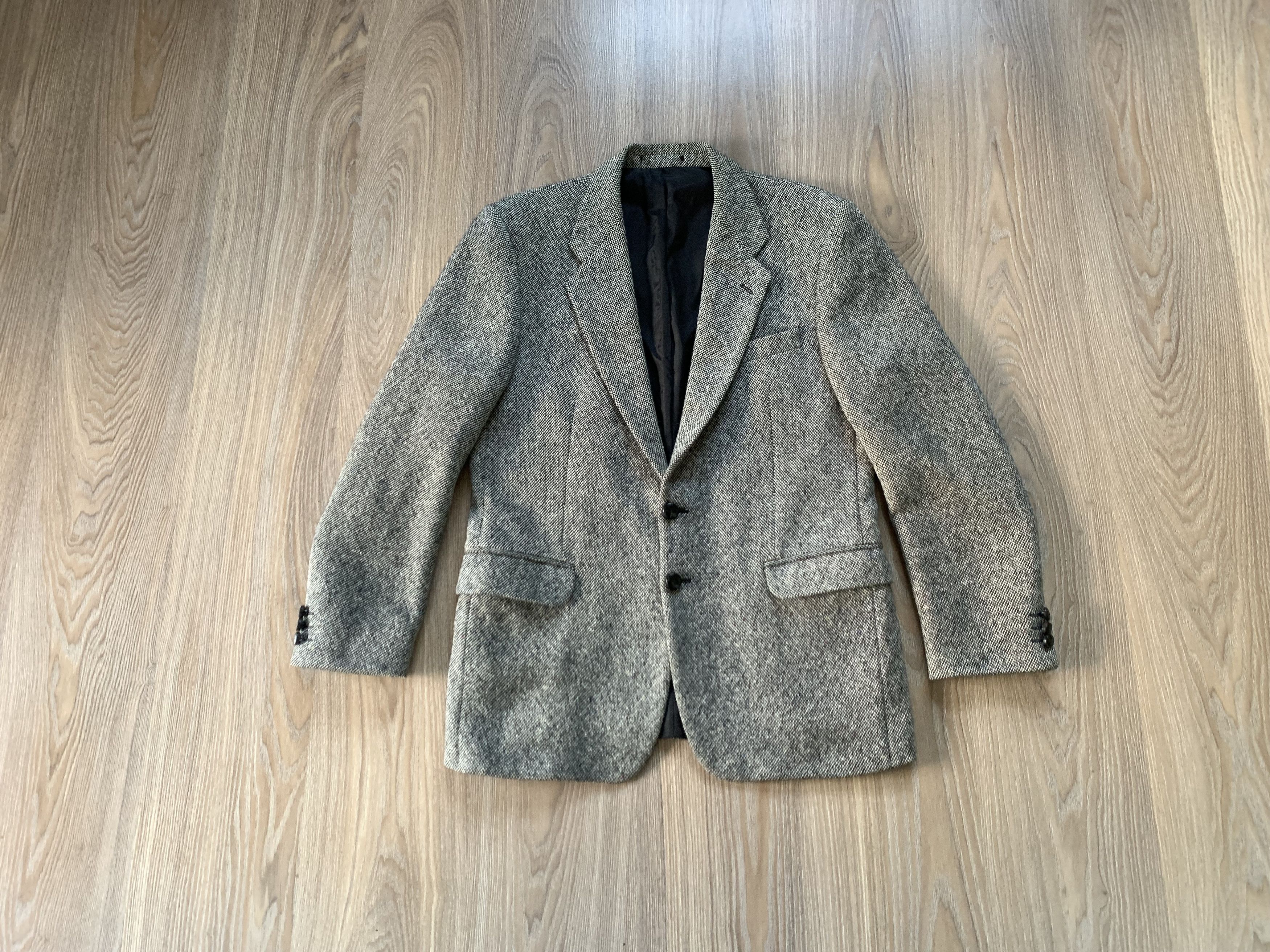 Donegal Tweed × Vintage Donegal Tweed Vintage Classic Blazer Size 50L - 1 Thumbnail