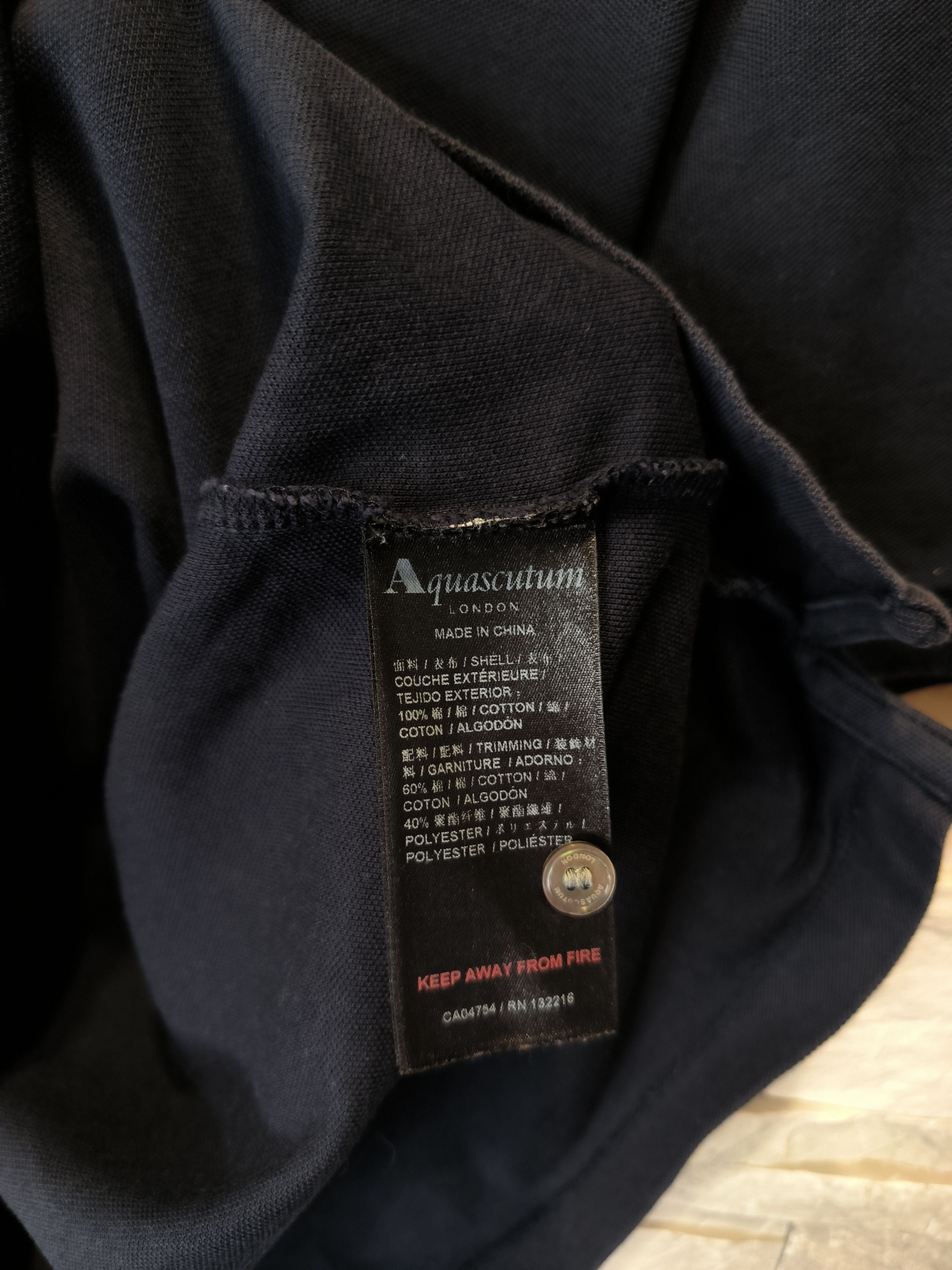 Aquascutum Aquascutum Polo Shirt Navy Size US M / EU 48-50 / 2 - 4 Thumbnail