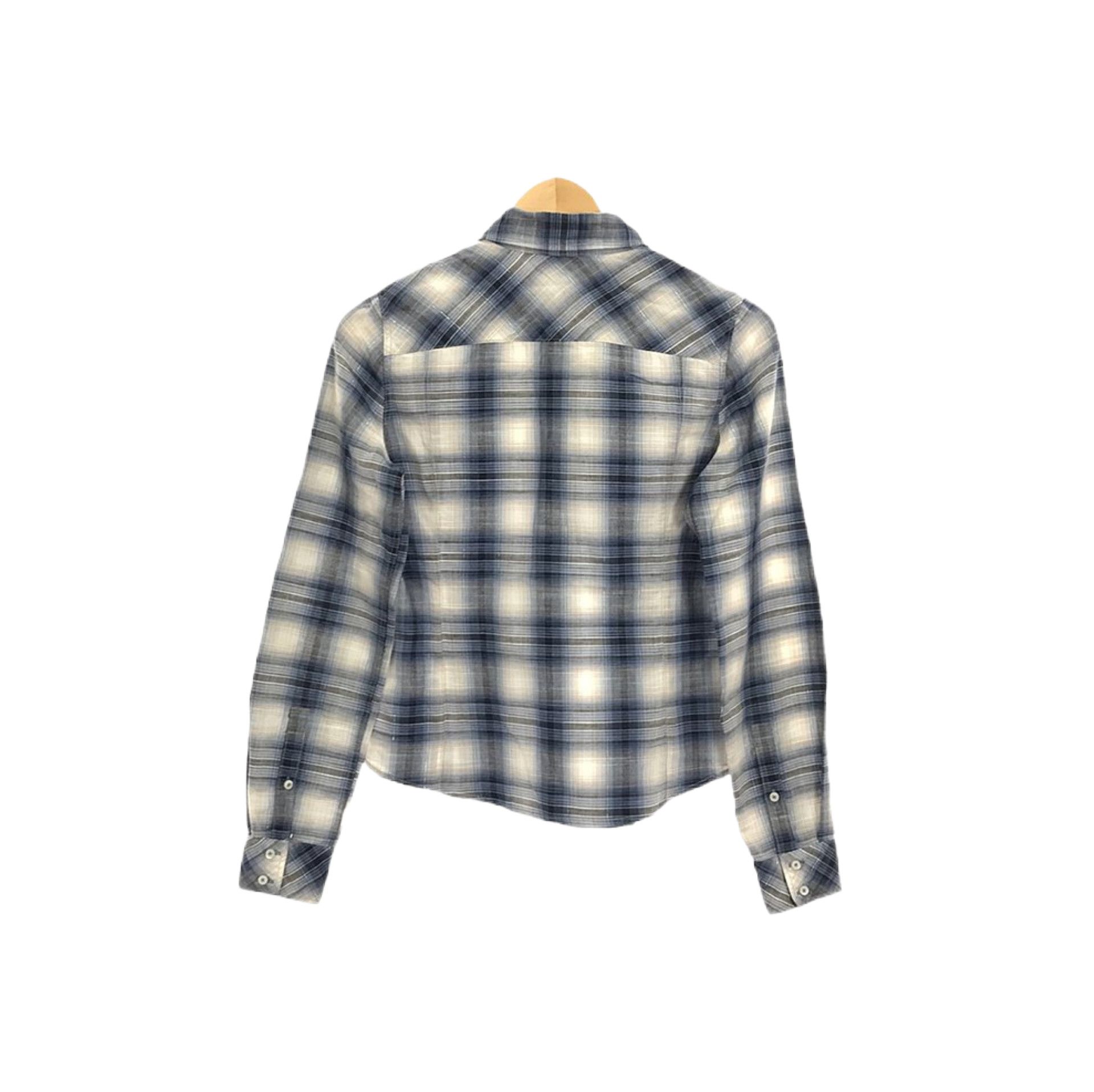 Hysteric Glamour Hysteric Glamour Blue and White Plaid Size S / US 4 / IT 40 - 2 Thumbnail