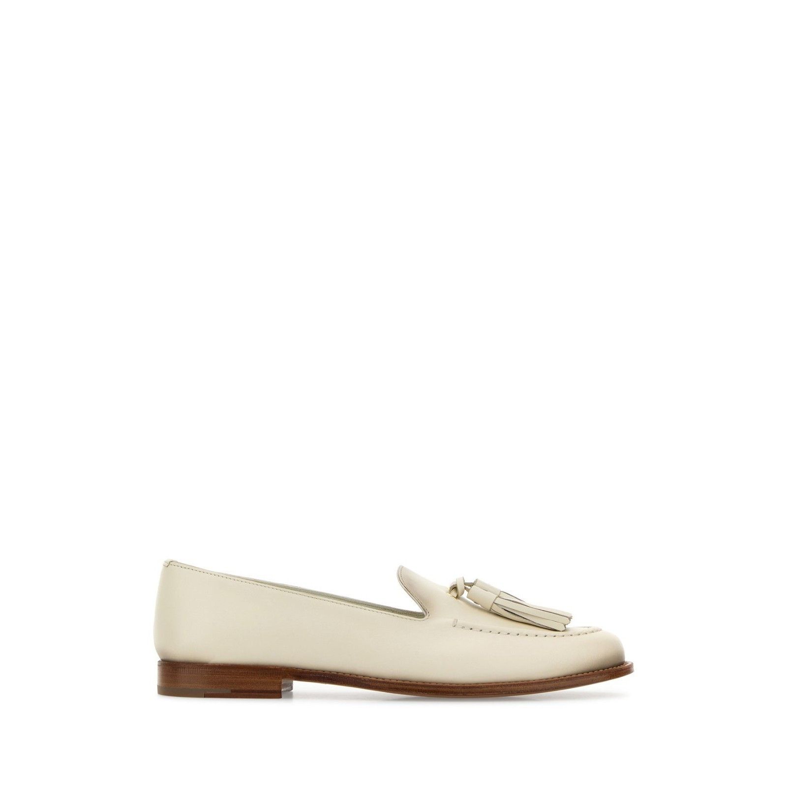 CHURCH'S Renee Ivory Leather Loafers New & Authentic (Women'
