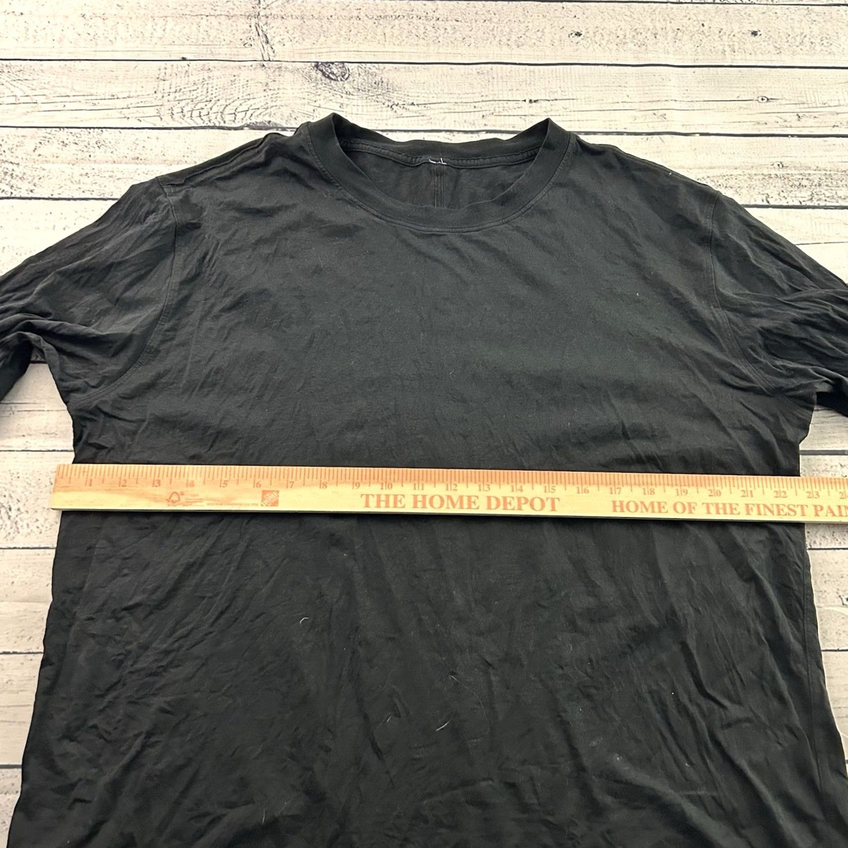 Lululemon Lululemon Long Sleeve T Shirt Men's L Black Size US L / EU 52-54 / 3 - 3 Thumbnail