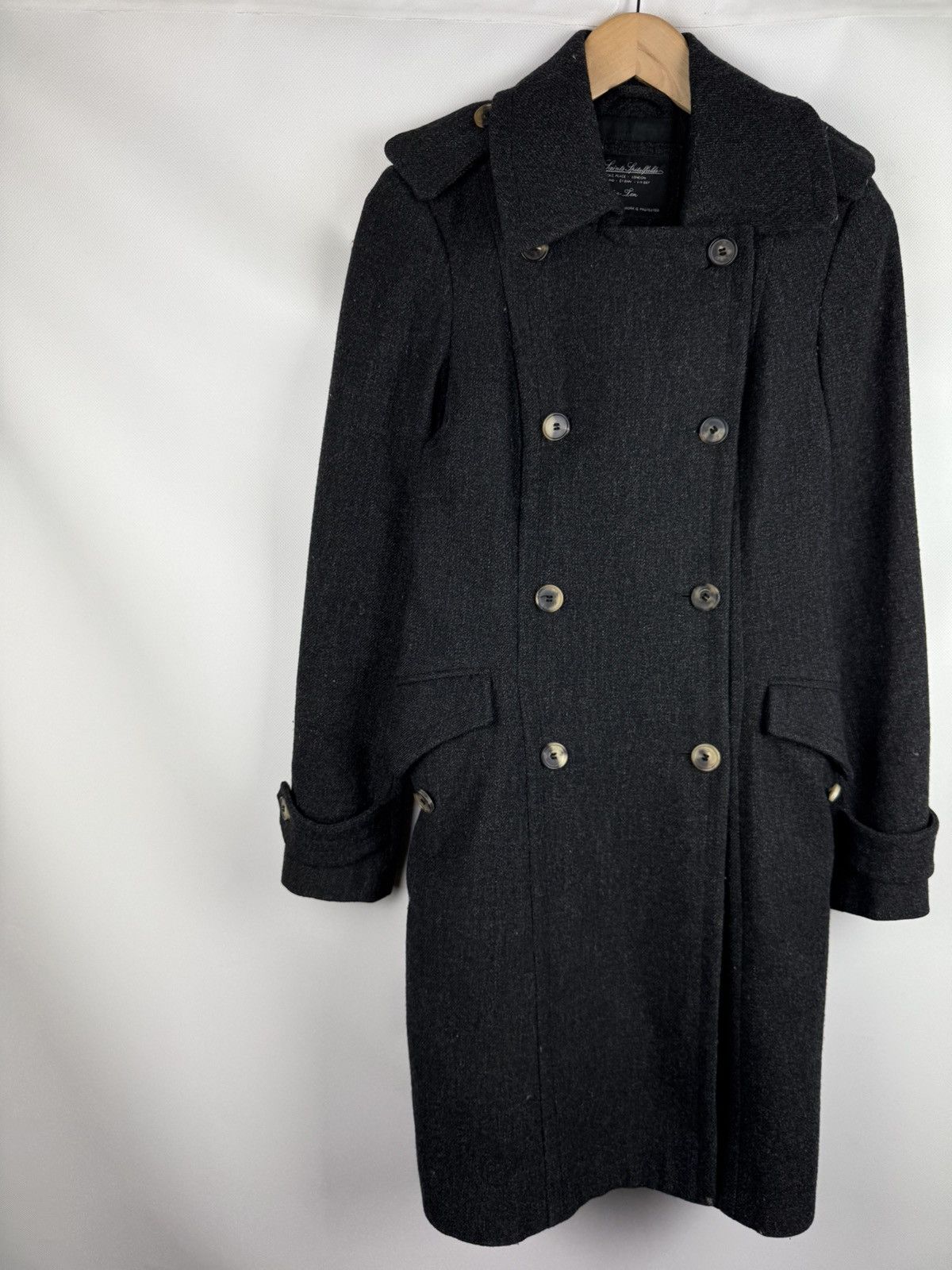 Allsaints × Japanese Brand Allsaints Ladies Double Breasted Wool Boni Wool Coat Jacket Size M / US 6-8 / IT 42-44 - 2 Thumbnail