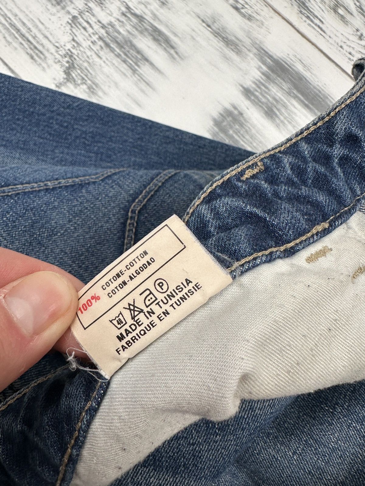 Miss Sixty Y2K MISS SIXTY Extra Low Ty Blue Flared Jeans Pants size 32 Size 30" / US 8 / IT 44 - 13 Thumbnail
