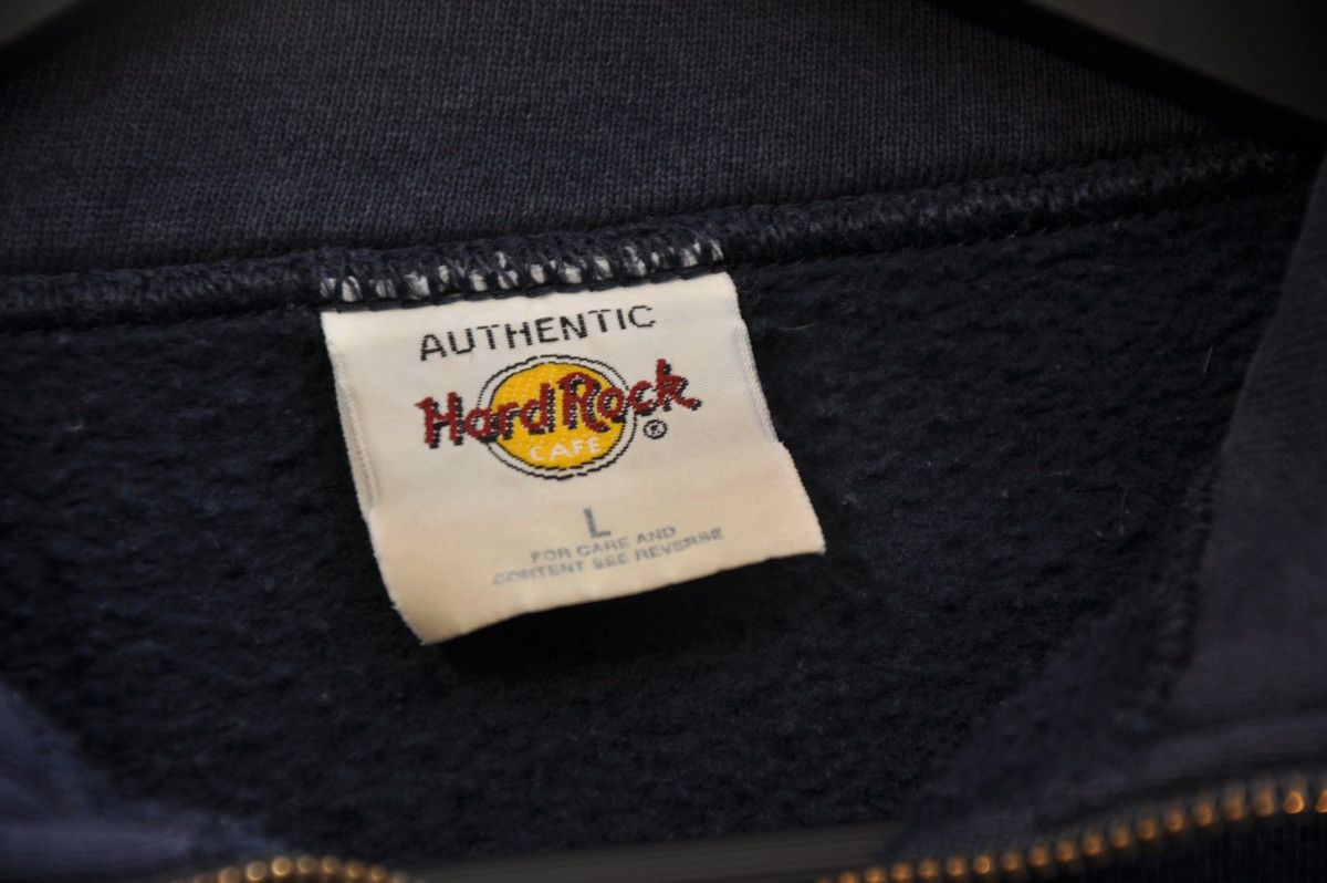 Hard Rock Cafe × Vintage Vintage Hard Rock Cafe Quarter Zip Size US L / EU 52-54 / 3 - 6 Thumbnail