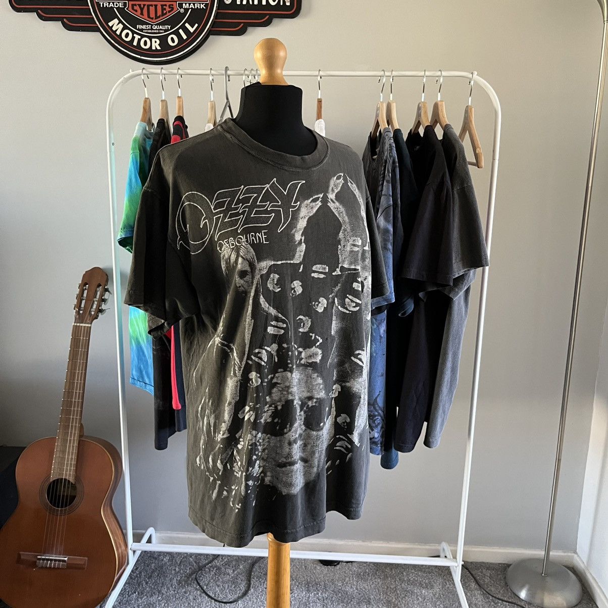 Band Tees × Ozzy Osbourne × Vintage 90s Ozzy Osbourne Ozzmosis big print band Dad tee Size US L / EU 52-54 / 3 - 11 Thumbnail