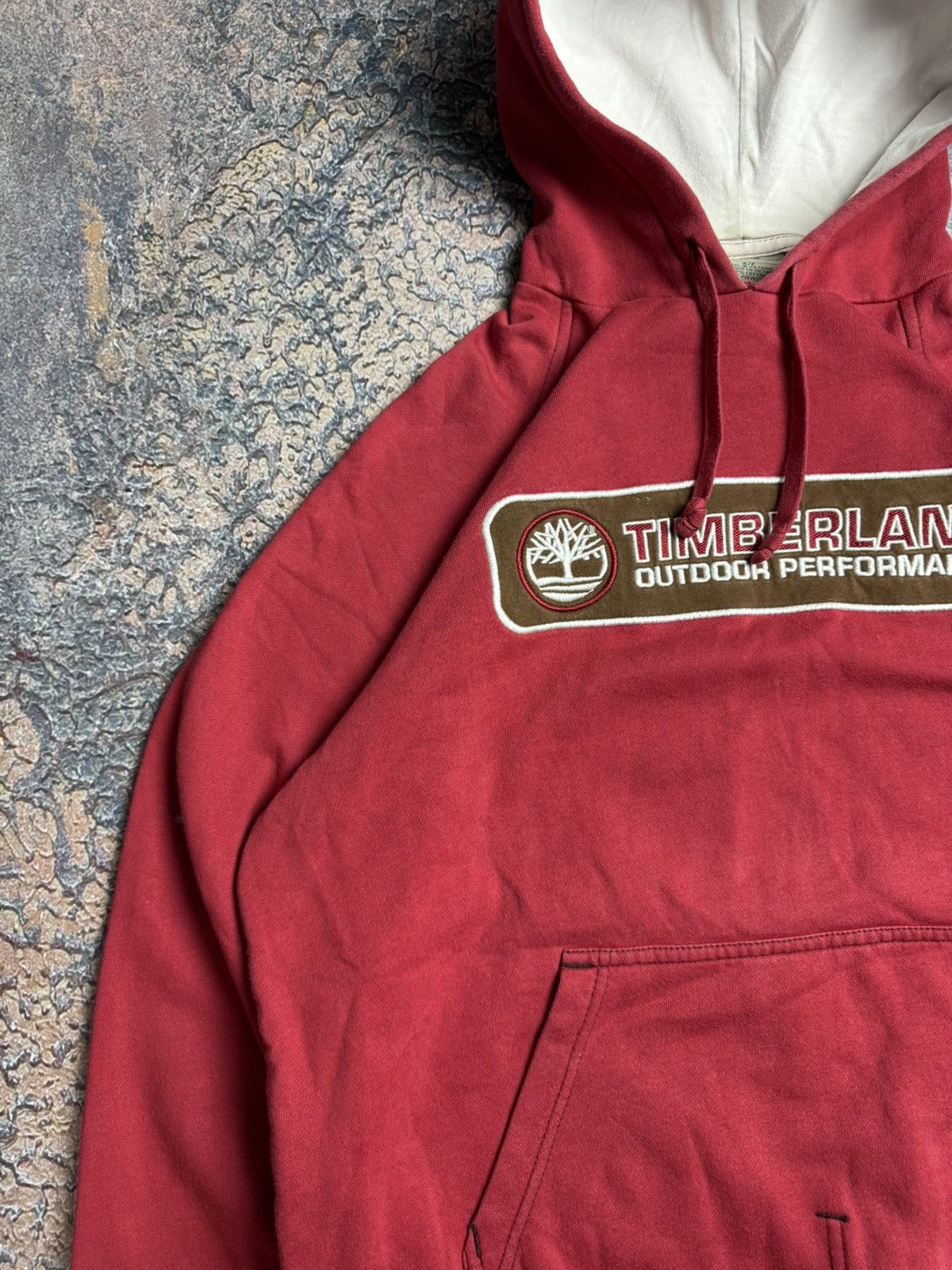 Timberland × Vintage TIMBERLAND VINTAGE BIG LOGO HOODIE Size US S / EU 44-46 / 1 - 5 Thumbnail