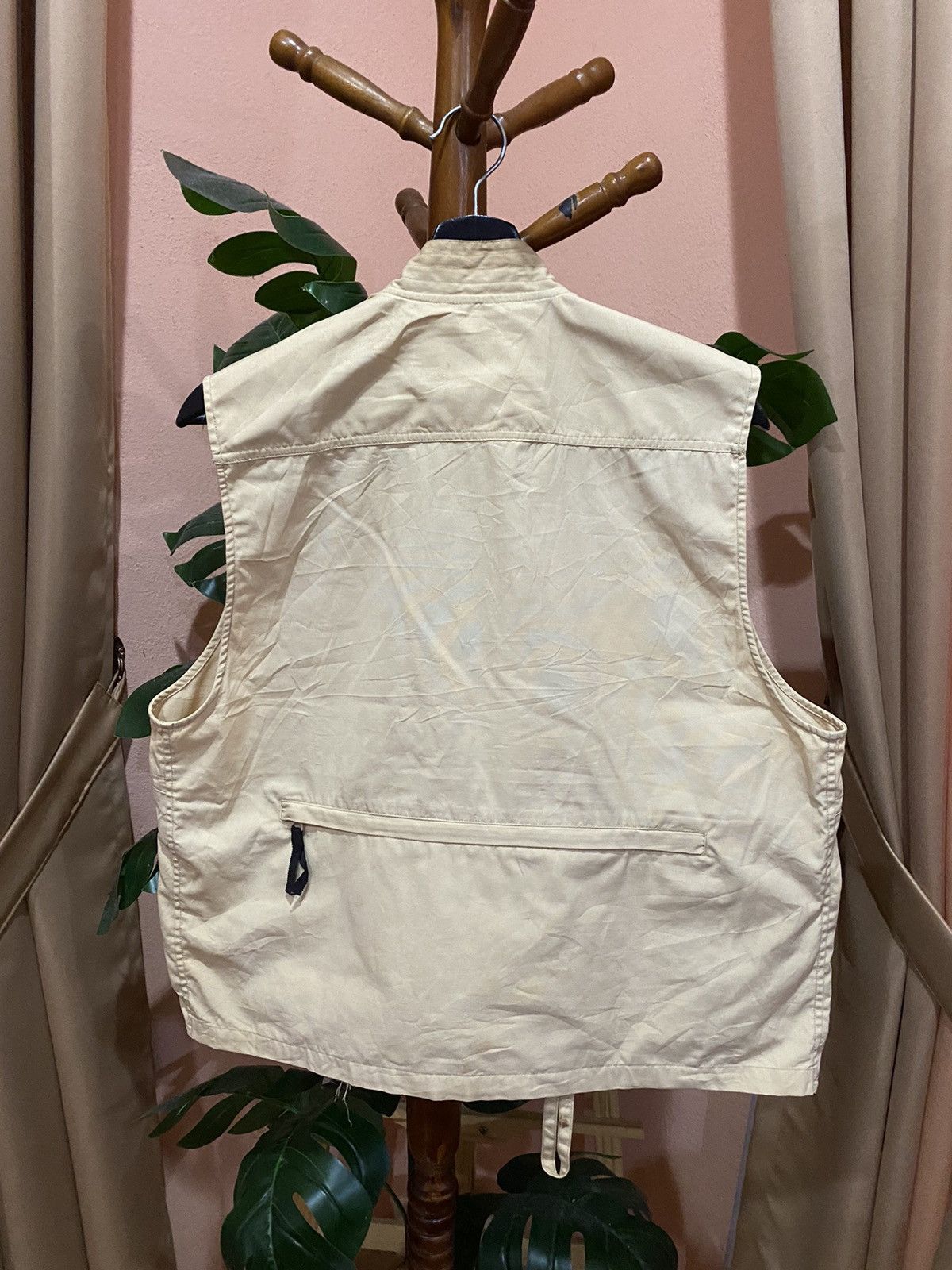 Japanese Brand × Vintage Field Members Beige Utility Vest - Ryobi Design Size US M / EU 48-50 / 2 - 5 Thumbnail