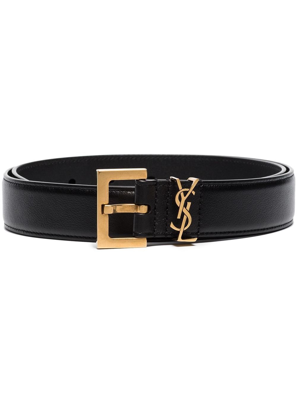 Saint Laurent Paris CASSANDRE LEATHER BELT Size ONE SIZE - 1 Thumbnail