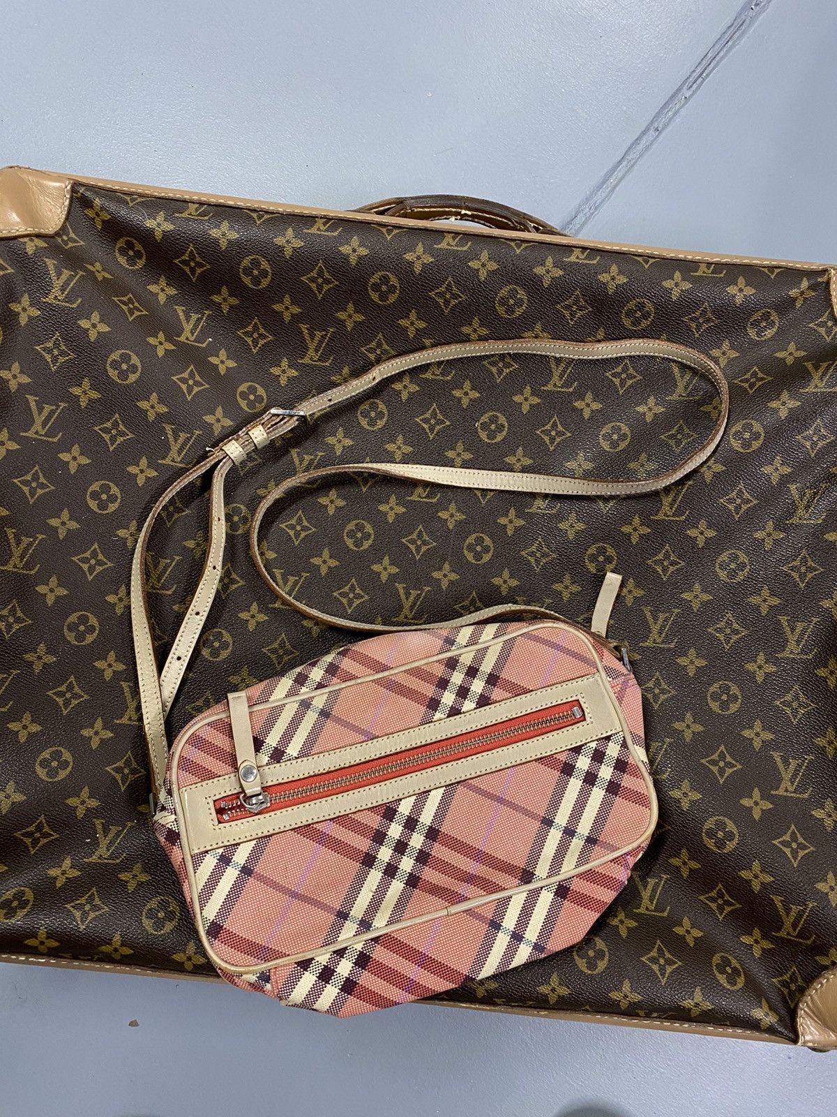 Burberry Pink Crossbody Shoulder Bag Preowned, Women's