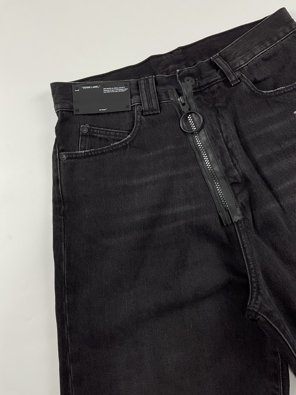 Off-White Off White Denim Short Size US 31 - 3 Thumbnail