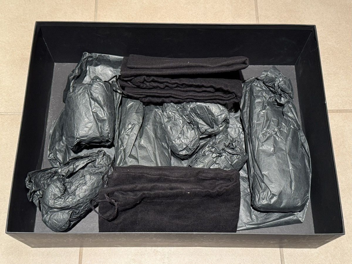 Ann Demeulemeester Ann Demeulemeester Vitello Boot Tucson Nero Size US 7 / EU 40 - 11 Thumbnail