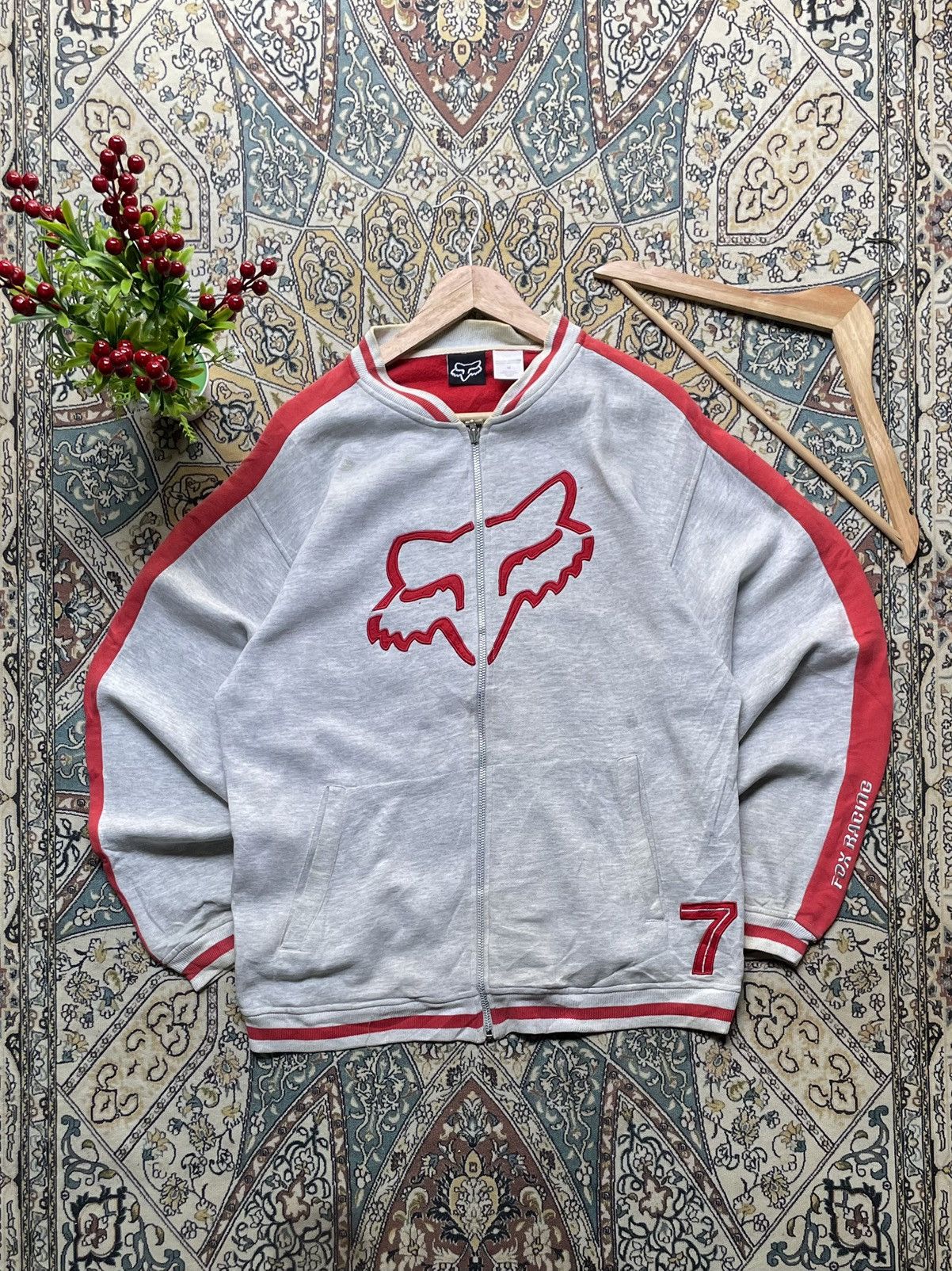 Fox Racing Vintage x Fox Racing x Zipper x Sweater Size US M / EU 48-50 / 2 - 1 Thumbnail