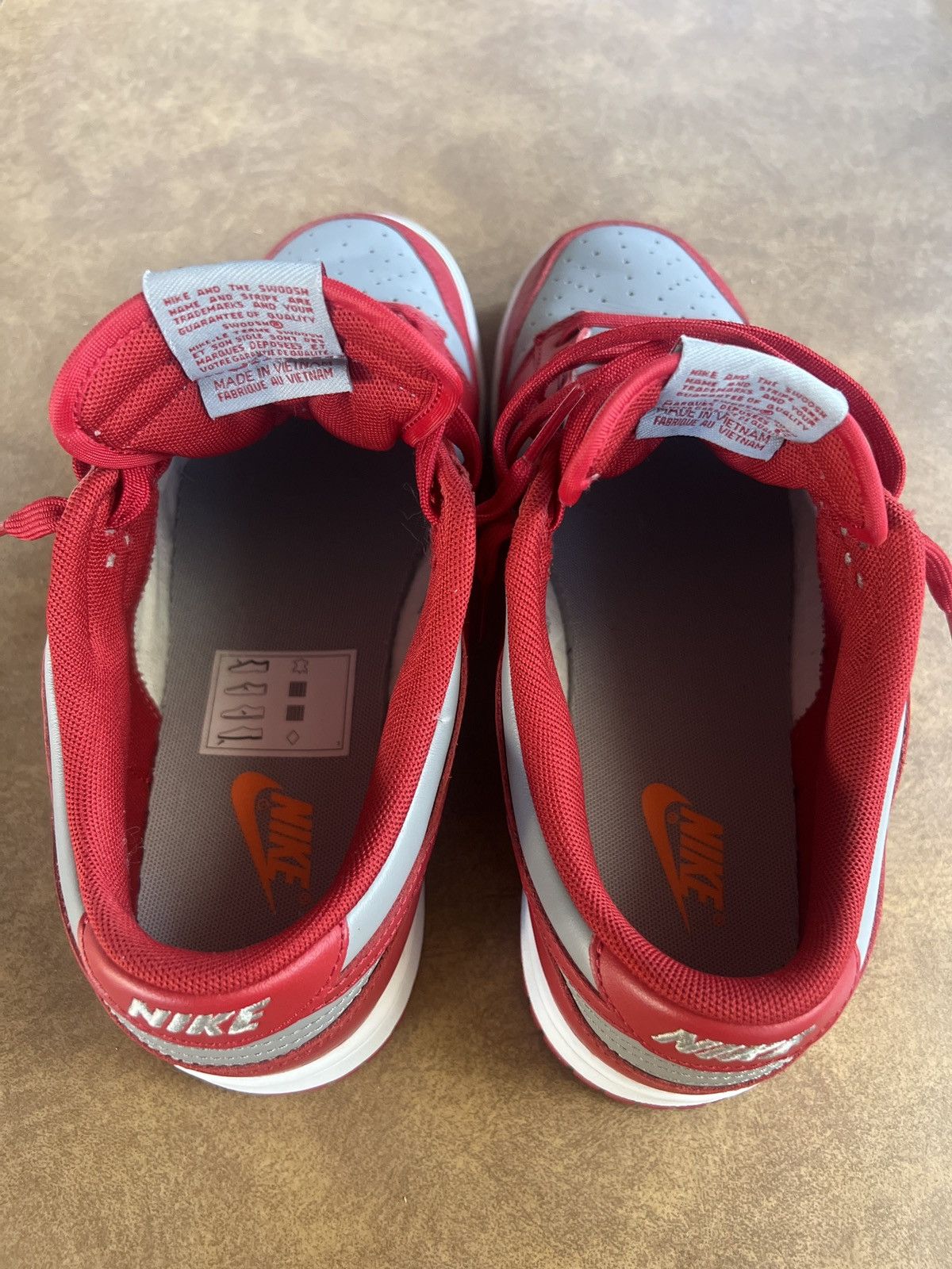 Nike NIKE DUNK LOW “UNLV” Size US 9.5 / EU 42-43 - 3 Thumbnail