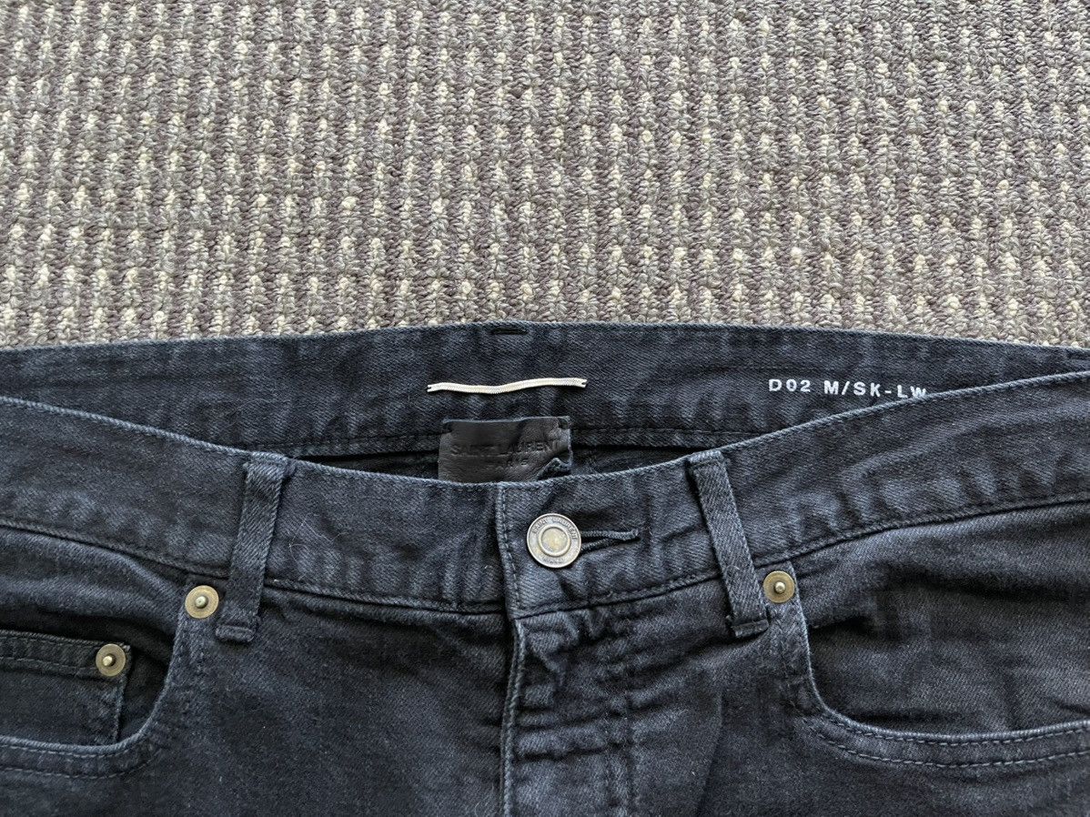 Saint Laurent Paris SLP 14AW Knee Slit D02 Jeans Size US 32 / EU 48 - 3 Thumbnail