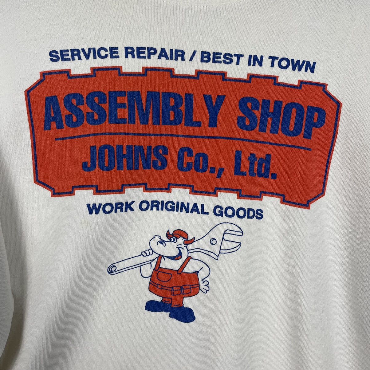 Japanese Brand Assembly Shop Johns Co Crewneck Sweatshirt Size US M / EU 48-50 / 2 - 10 Thumbnail