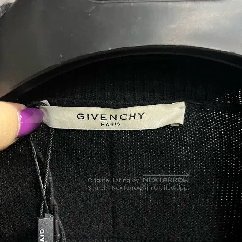 Givenchy Givenchy Classic Black Solid Color Metal Accessory Long Sl Size US XS / EU 42 / 0 - 5 Thumbnail