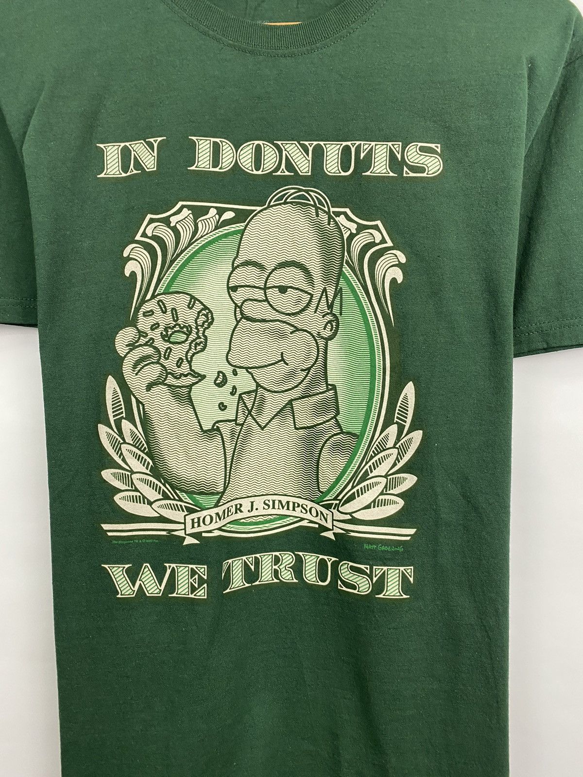 The Simpsons Vintage The Simpsons In Donuts Dolar Matt Groening t-shirt Size US M / EU 48-50 / 2 - 3 Thumbnail