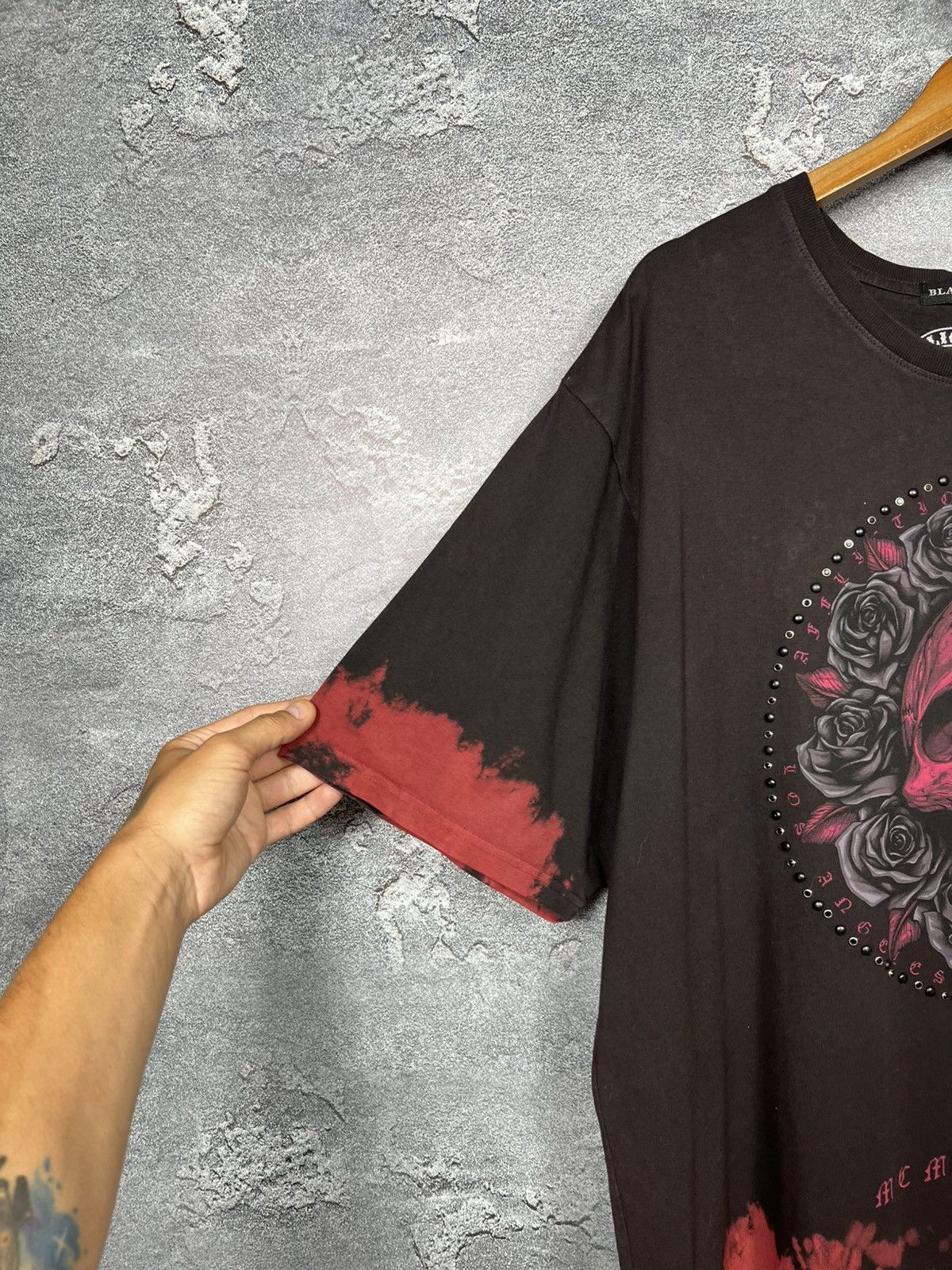 Affliction Affliction Black Label Skull Logo Oversize T-shirt Tee Size US XXL / EU 58 / 5 - 3 Thumbnail