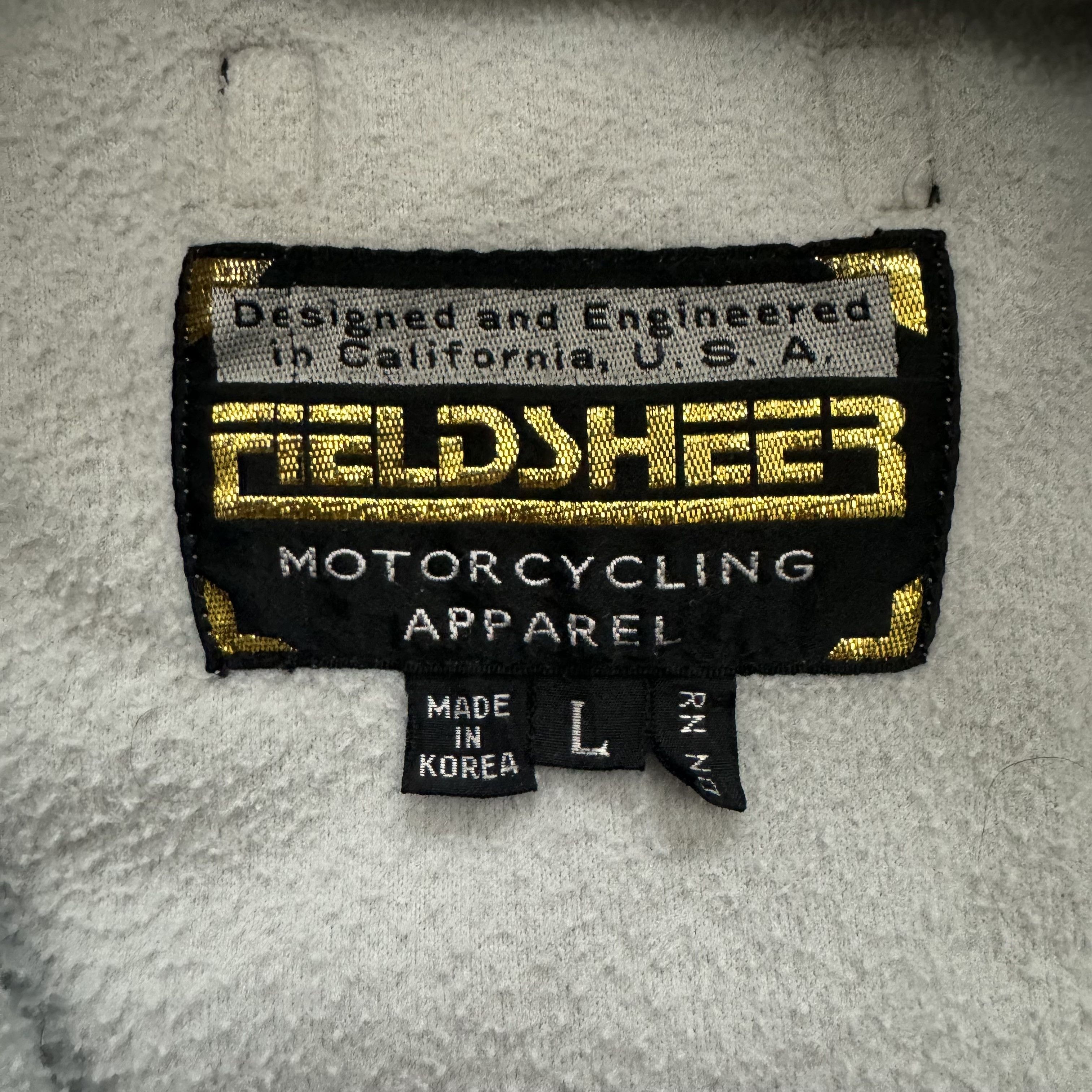 Honda × Vintage VTG 80s Honda 750 Motorcycle Patch Fieldsheer Jacket Fleece Size US L / EU 52-54 / 3 - 3 Thumbnail