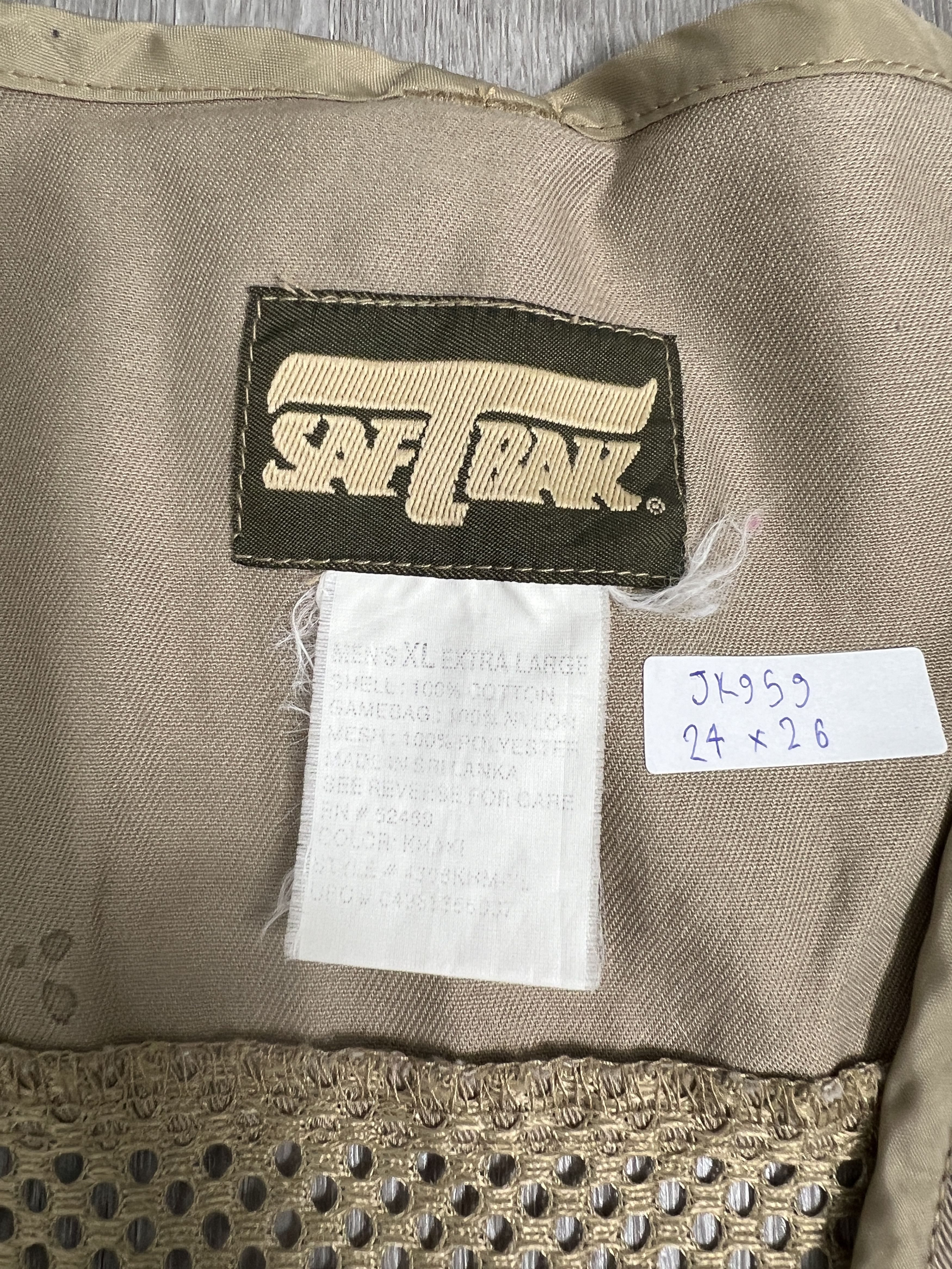 SafTbak × Vintage Vintage SaftBak Multi Pocket Hunting Vest Jacket (XL) JK959 Size US XL / EU 56 / 4 - 2 Thumbnail