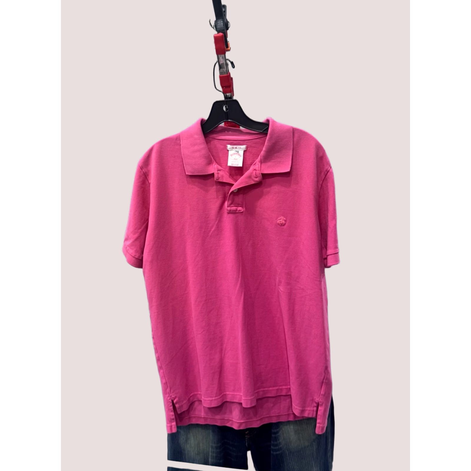 Brooks Brothers Brooks Brothers VTG Pink Washed POLO SHIRT Large L Slim Shirt Men Multicolor 1980s Slim Brooks Brothers VTG Polo Shirt Mens Size US XL / EU 56 / 4 - 1 Thumbnail