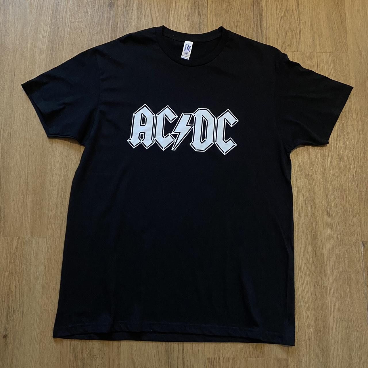 AC/DC Black AC/DC band tee #rockbandtee Size US L / EU 52-54 / 3 - 1 Thumbnail
