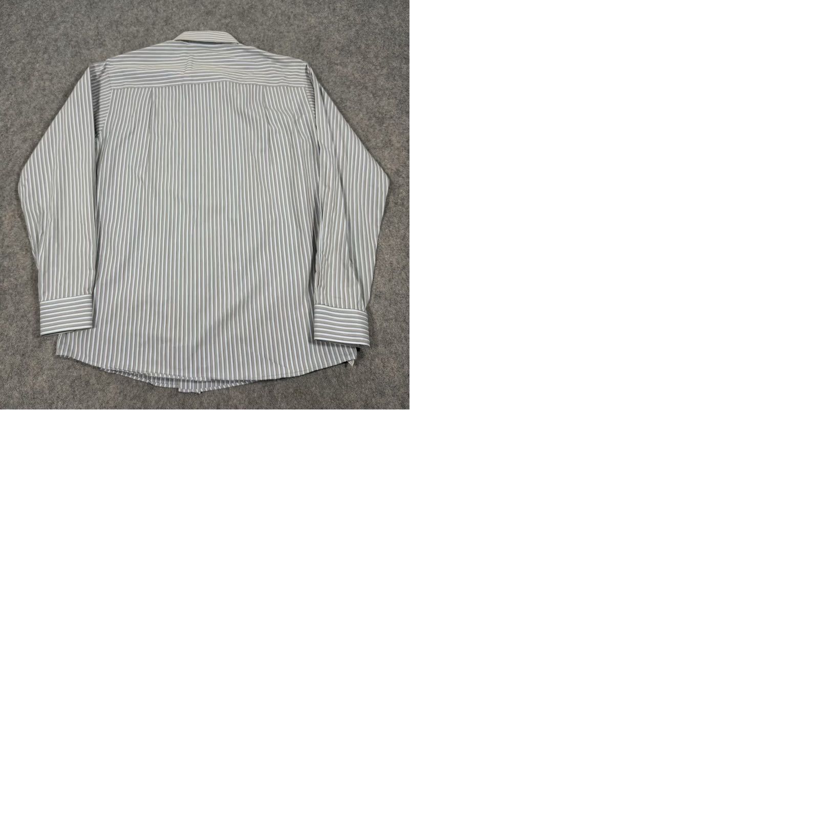 Calvin Klein Calvin Klein Slim Fit Button-Down Shirt Men’s Size 16 34/35 Gray White Stripes Shirt Mens Slim Stripe Calv in Klein Button-Down Shirt Size US L / EU 52-54 / 3 - 11 Thumbnail