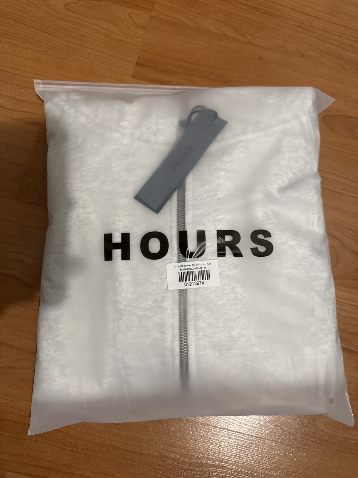 Other HOURS DROP SHOULDER ZIP HOODIE (ASH) Size US M / EU 48-50 / 2 - 5 Thumbnail