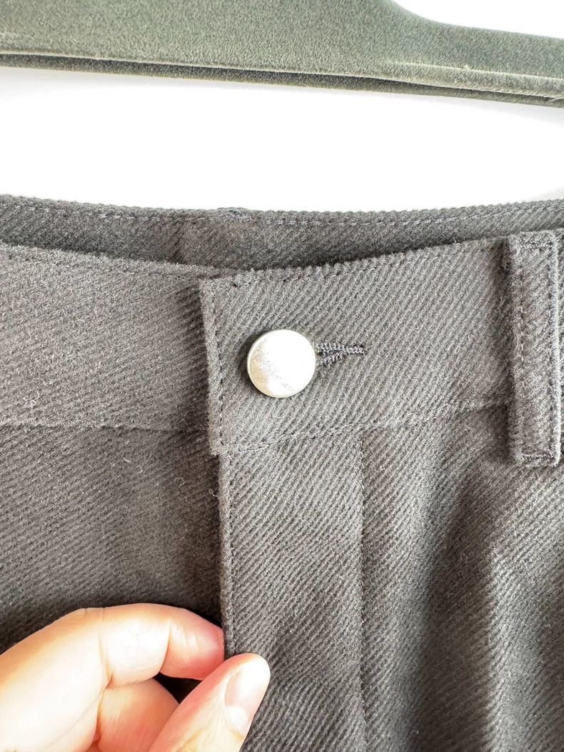 Rick Owens Rick owens Black Wide Leg Jeans Size US 32 / EU 48 - 2 Thumbnail