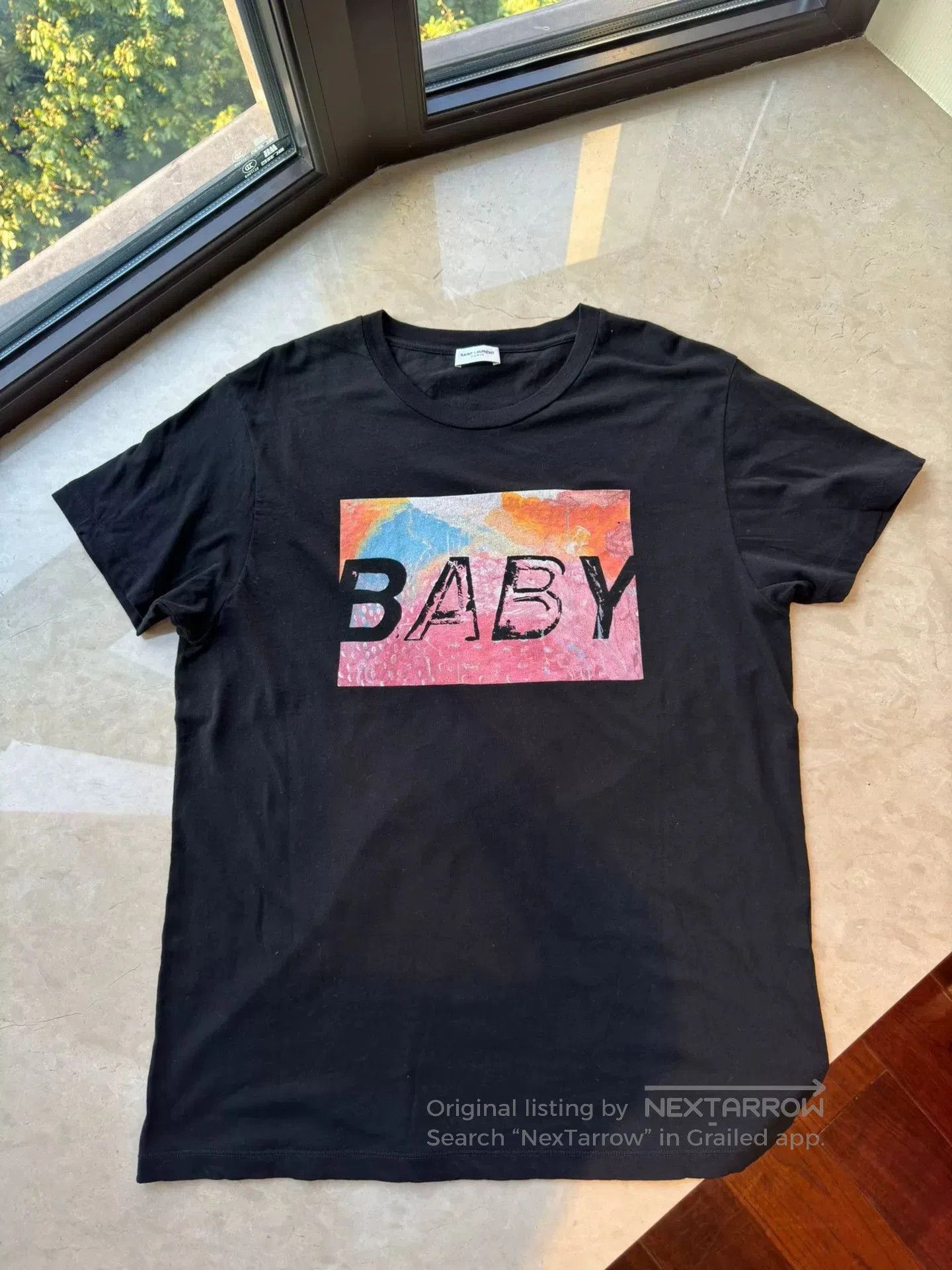 Saint Laurent Paris saint laurent classic short sleeve t. Size US XL / EU 56 / 4 - 3 Thumbnail