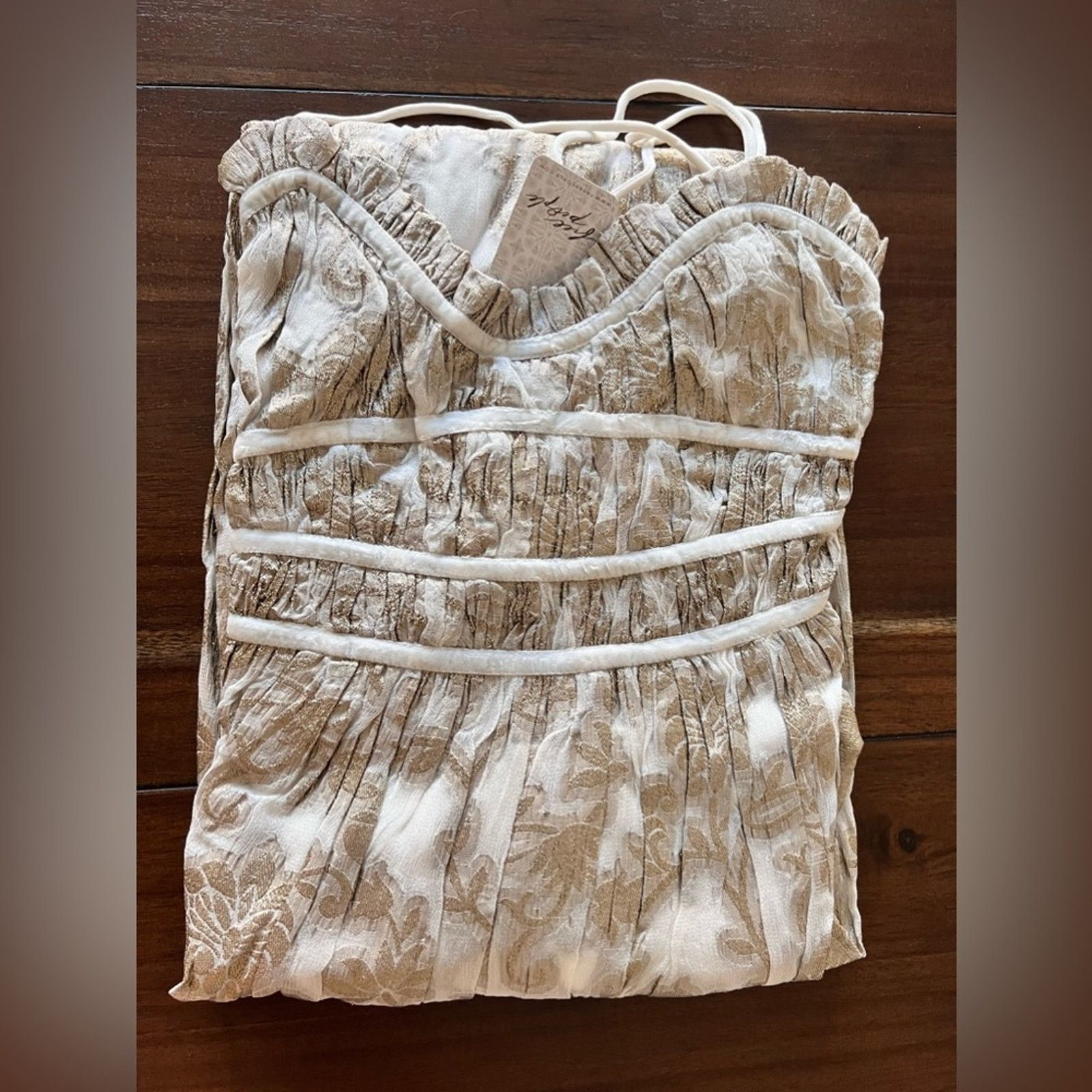 Free People 🎉LAST CHANCE 🎉Free People Charlie Bustier Slip Maxi Dress Size S / US 4 / IT 40 - 14 Thumbnail