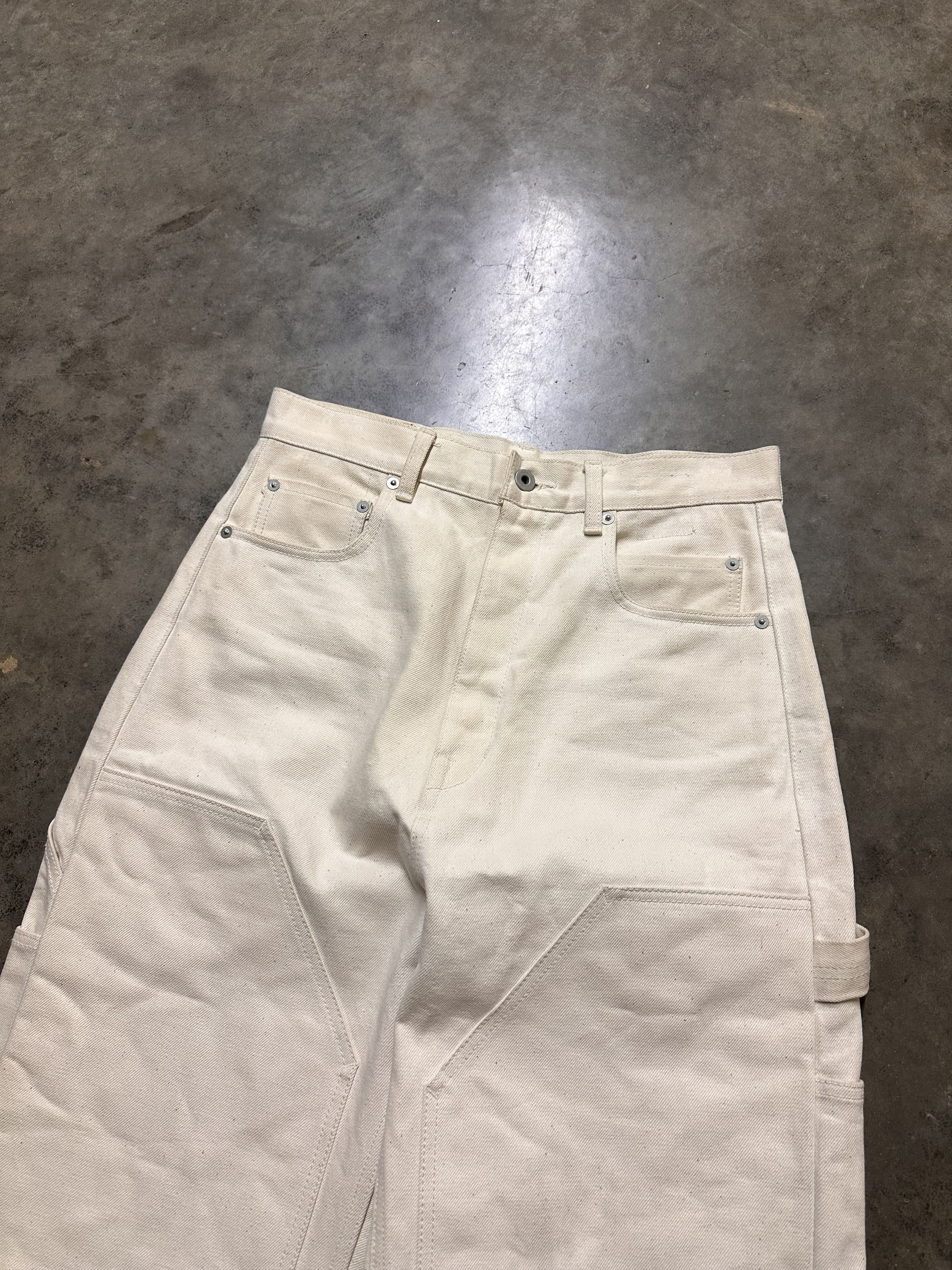 Rick Owens Rick Owens 16oz MIJ Geth Double Knee Baggy Jeans Size US 30 / EU 46 - 2 Thumbnail