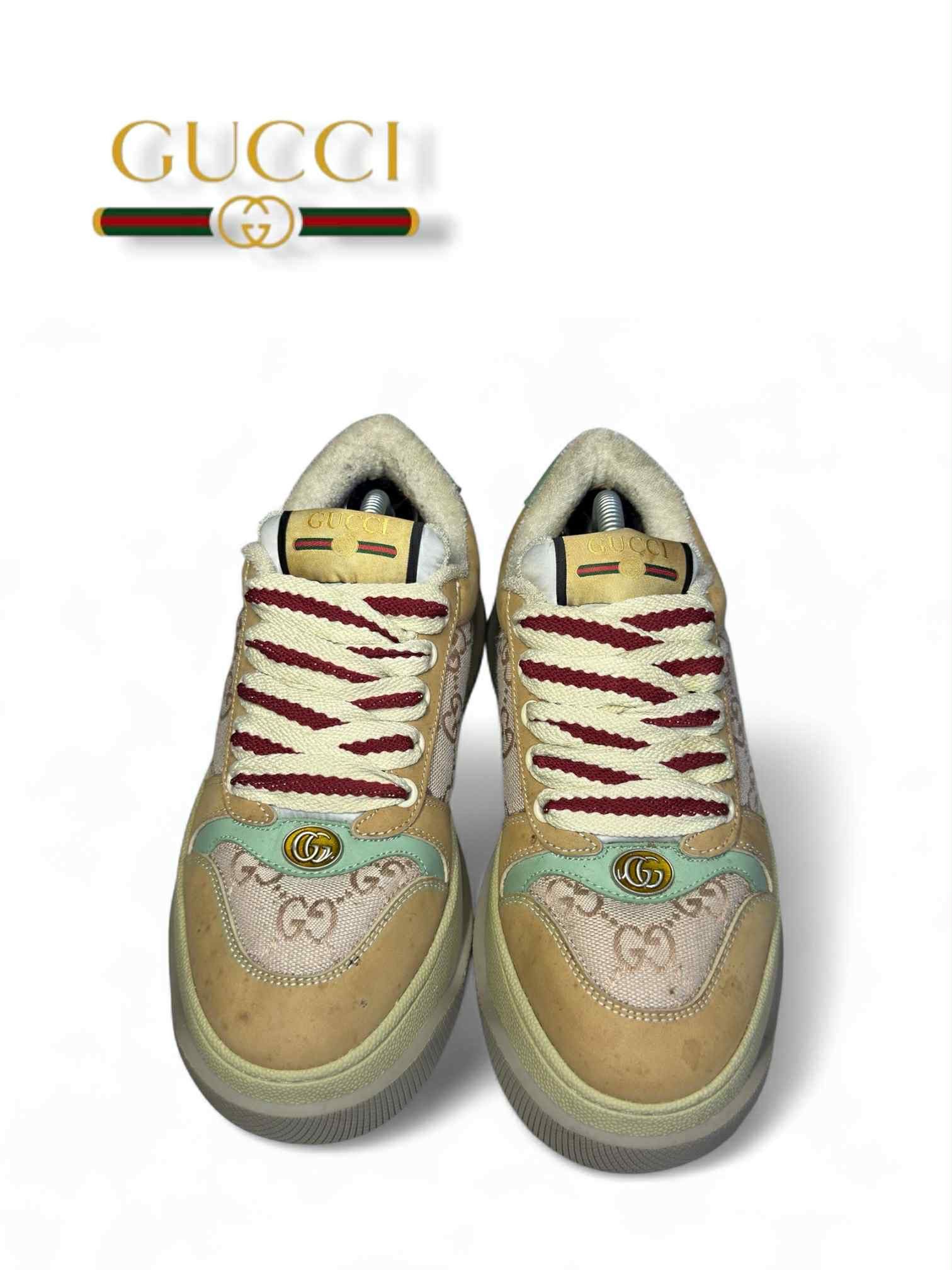 GUCCI Sneakers Double Screener Logo Women's
