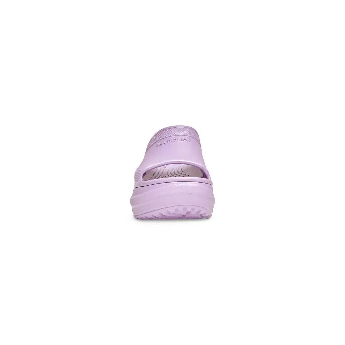 Balenciaga × Crocs o1w1db10625 Pool Crocs™ Slide Sandals in Light Purple Size US 5 / IT 35 - 2 Thumbnail