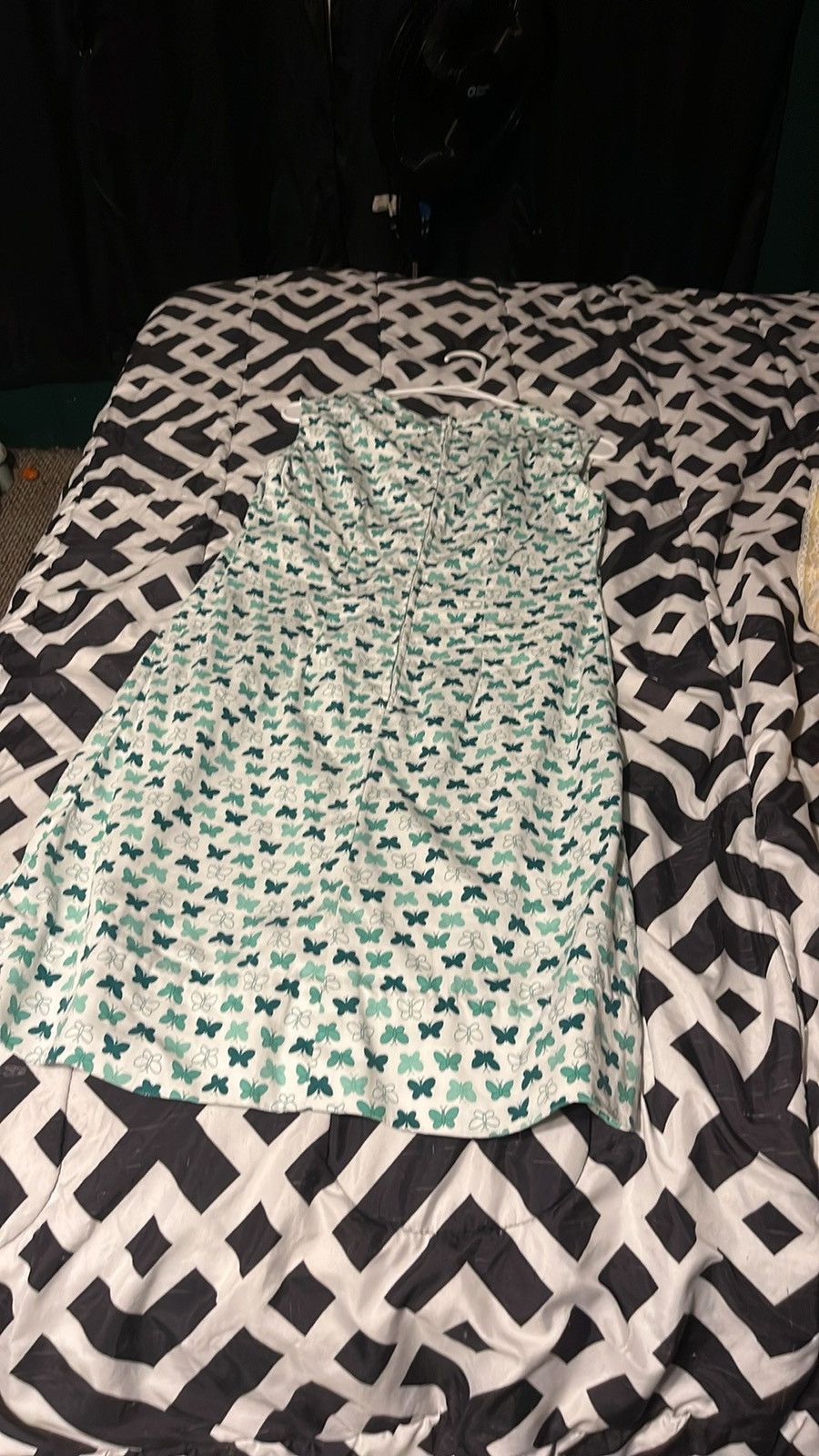 Other Vintage Women’s Handmade Butterfly Print Dress Size S / US 4 / IT 40 - 4 Thumbnail