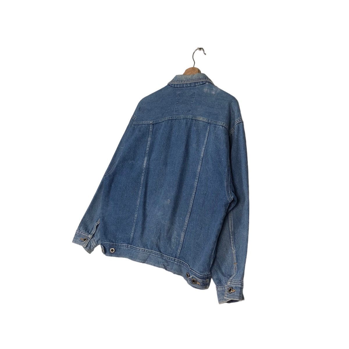 Hysteric Glamour 🔥Vintage Trucker Denim Biker Jacket Tom And Peter Japan Size US M / EU 48-50 / 2 - 10 Thumbnail