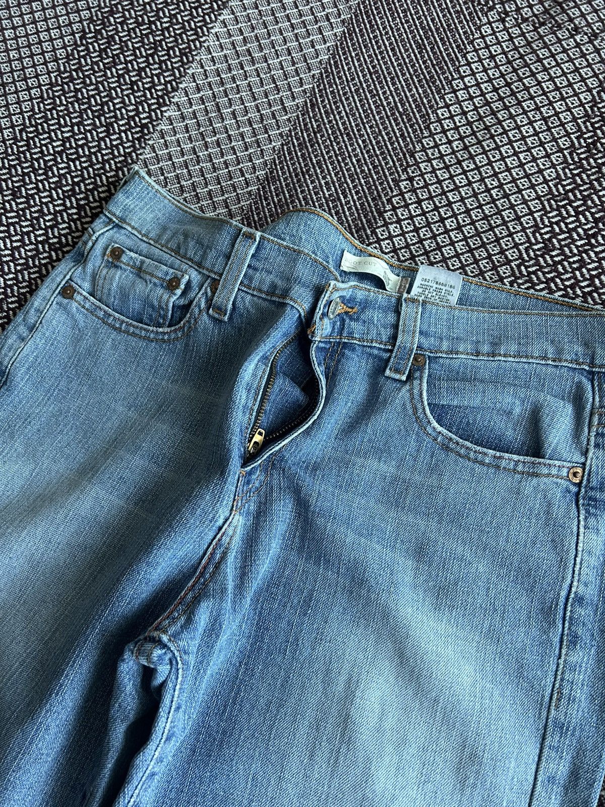Levi's Vintage Flared Levis 515 Boot Cut Washed 00s Streetwear Y2K Size 32" / US 10 / IT 46 - 4 Thumbnail