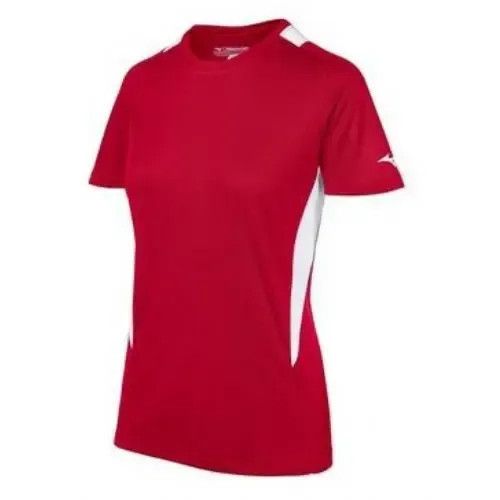 Mizuno Mizuno Women’s Softball Crew Neck Jersey, Red/White, XL Size XL / US 12-14 / IT 48-50 - 1 Thumbnail