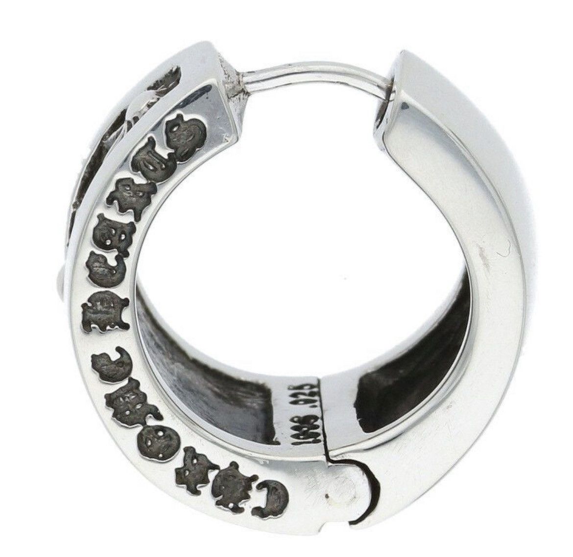 Chrome Hearts Chrome Hearts Narrow V-CHX Silver Earring Size ONE SIZE - 3 Thumbnail