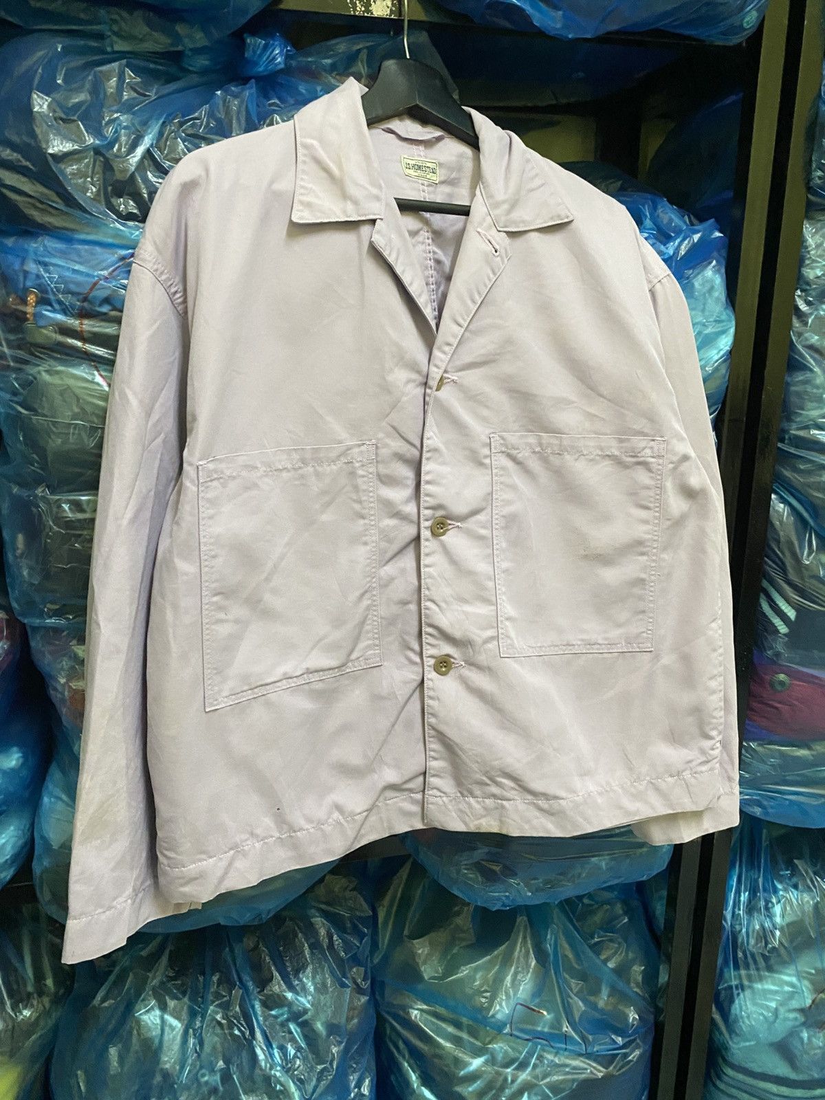 J.S. Homestead VINTAGE JS HOMESTEAD DUSTY PURPLE WORKER JACKET Size L / US 10 / IT 46 - 3 Thumbnail